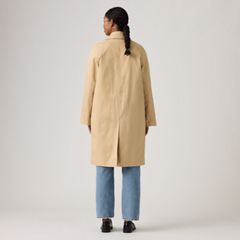 Frankie Mac Trench Coat — Travertine - Tan 4