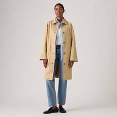 Frankie Mac Trench Coat — Travertine - Tan 3