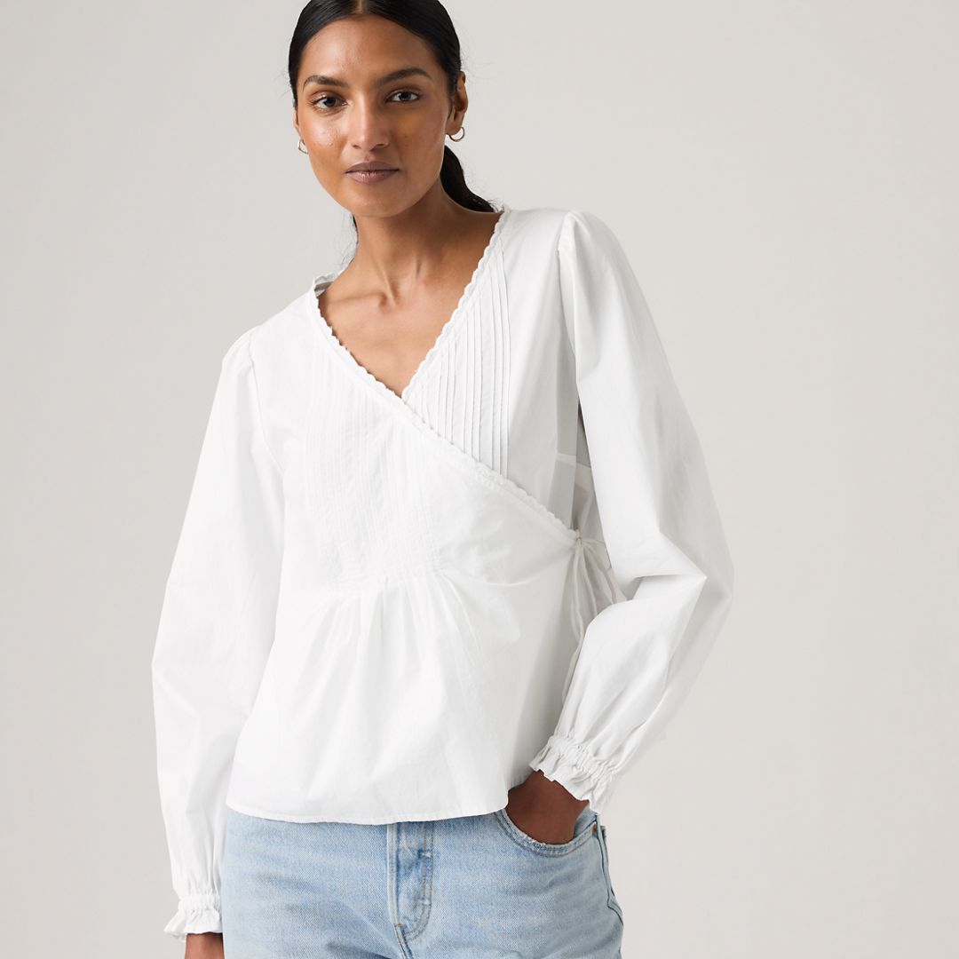 Levi's Soleil Wrap Blouse - Women's