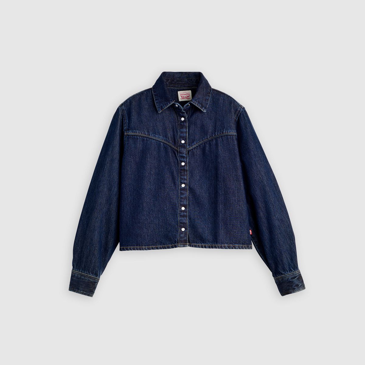Logan Shirt — Tencel Dark Nights - Dark Wash