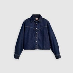 Logan Shirt — Tencel Dark Nights - Dark Wash 5