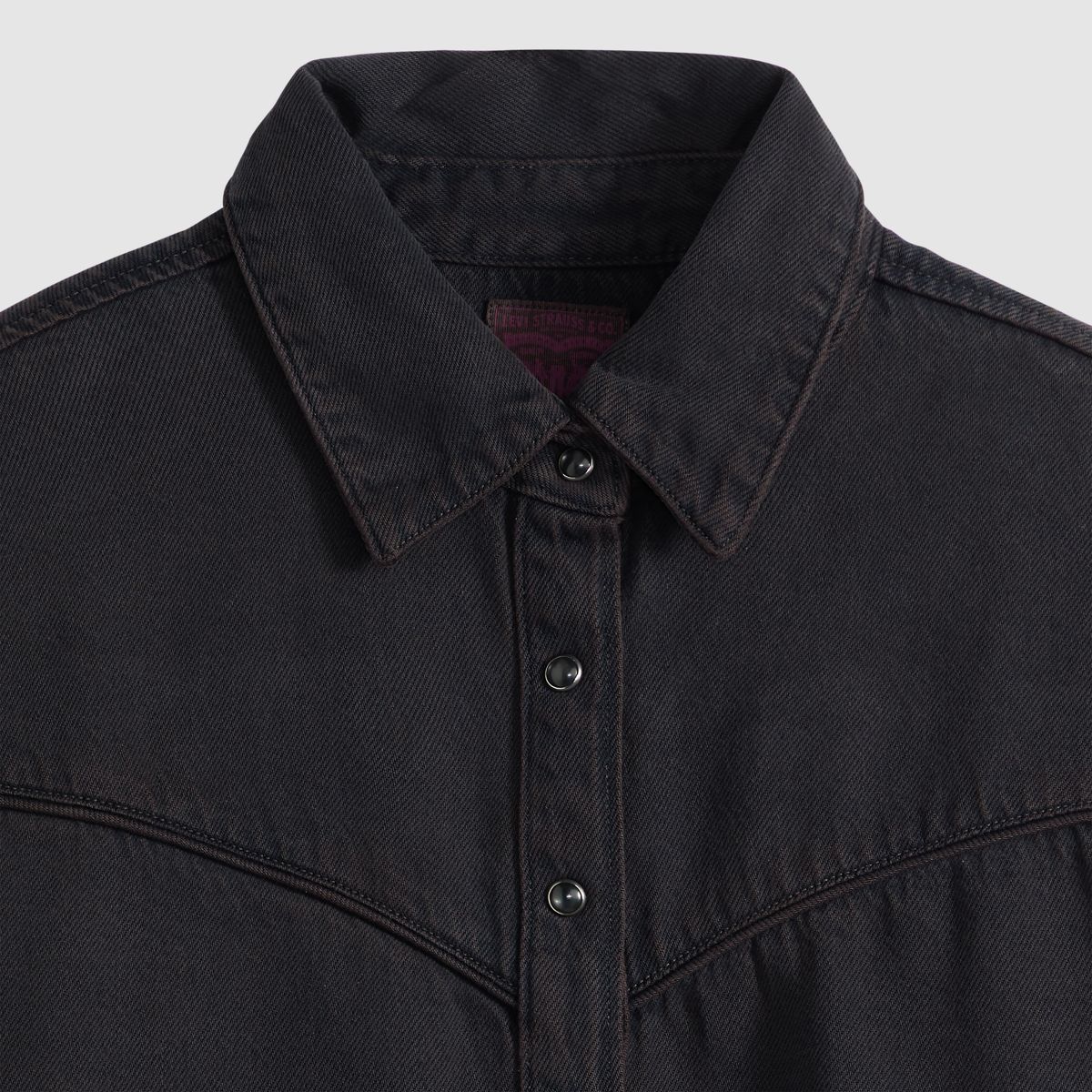 Logan Shirt — Tencel Rebel Edge Top - Black