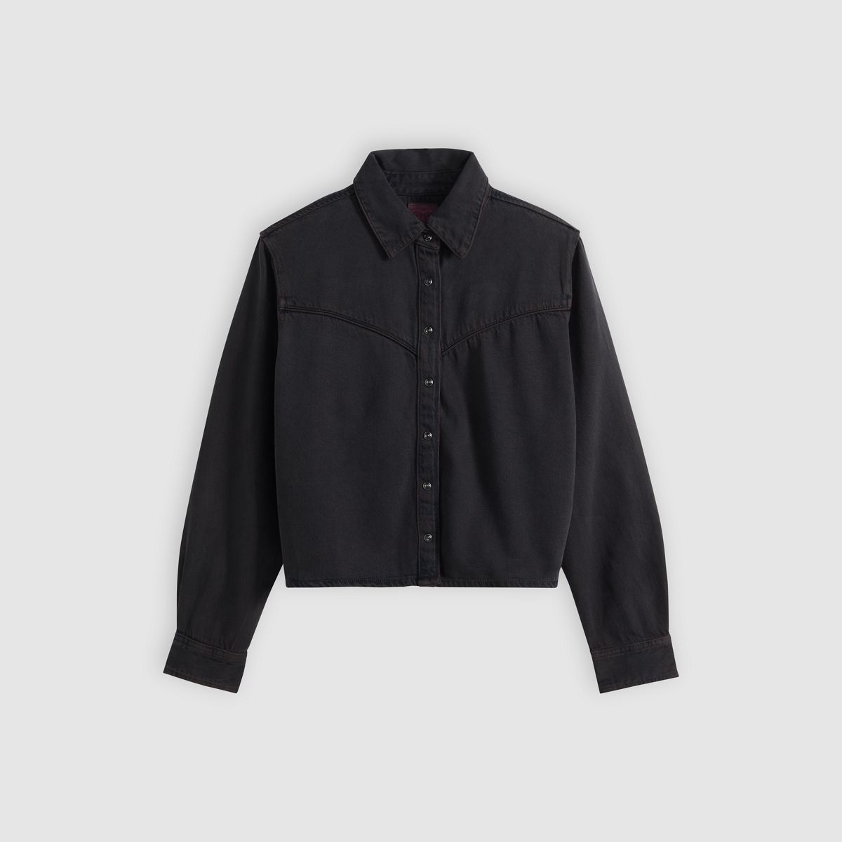 Logan Shirt — Tencel Rebel Edge Top - Black