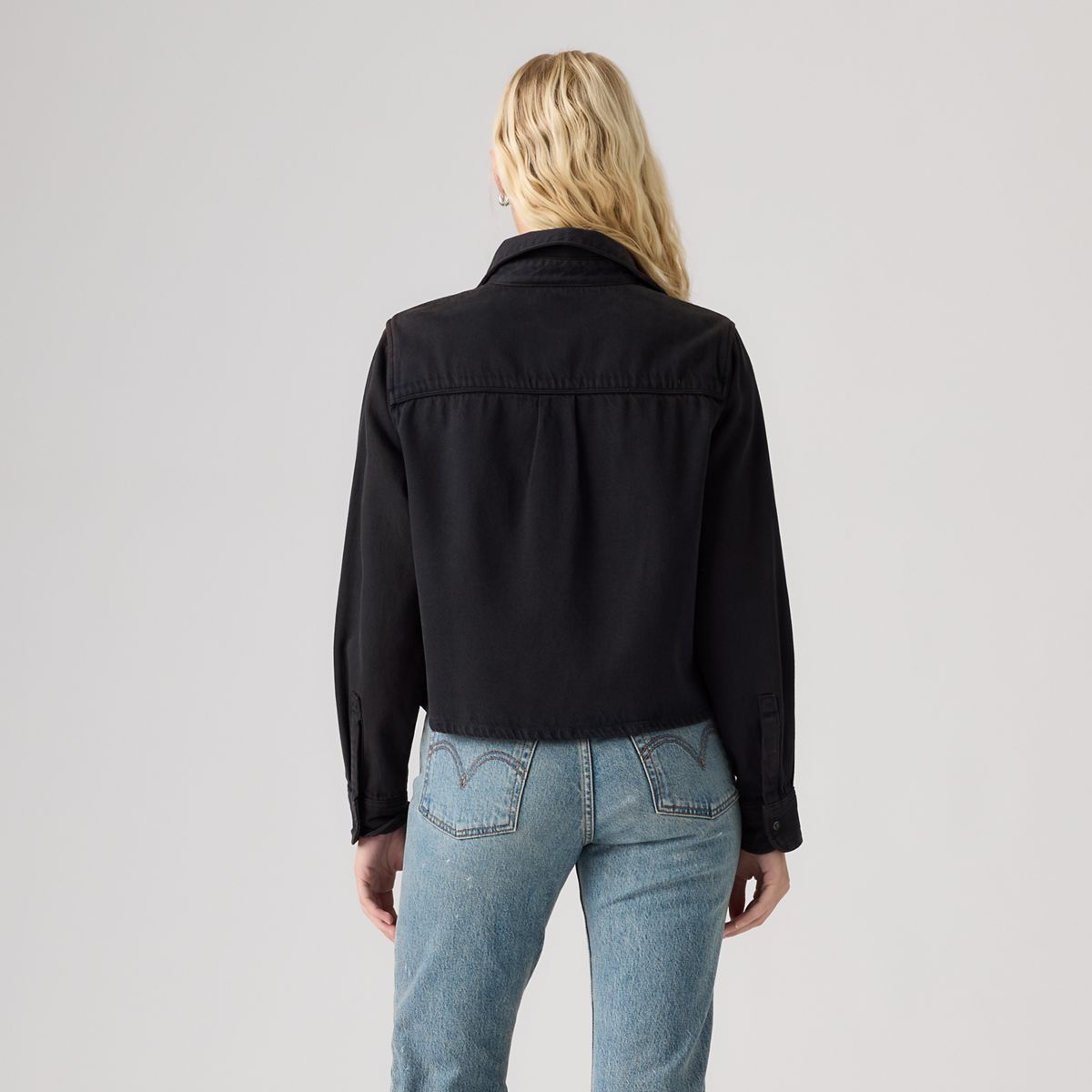 Logan Shirt — Tencel Rebel Edge Top - Black