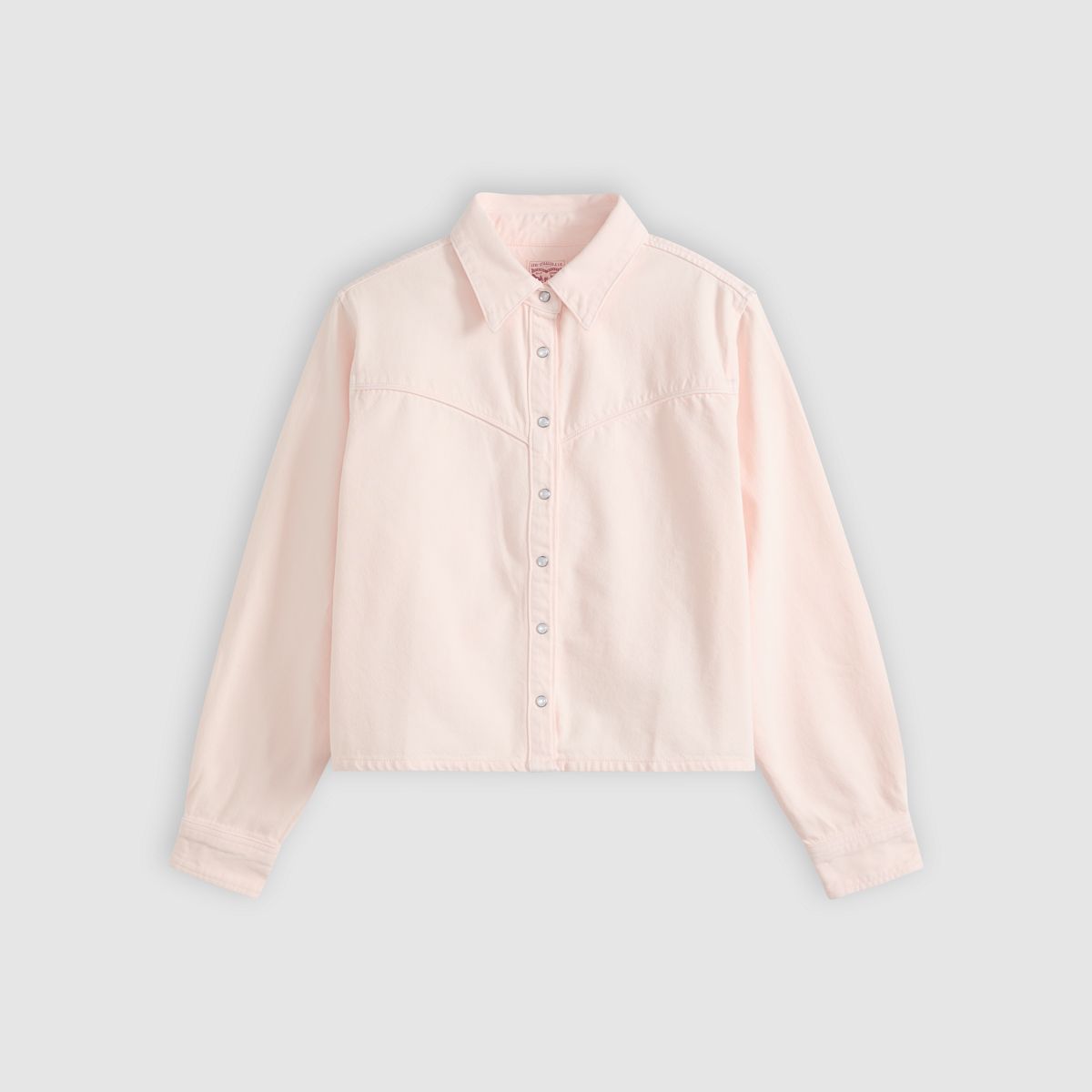 Logan Shirt — Dusty Crystal Pink Shacket - Pink