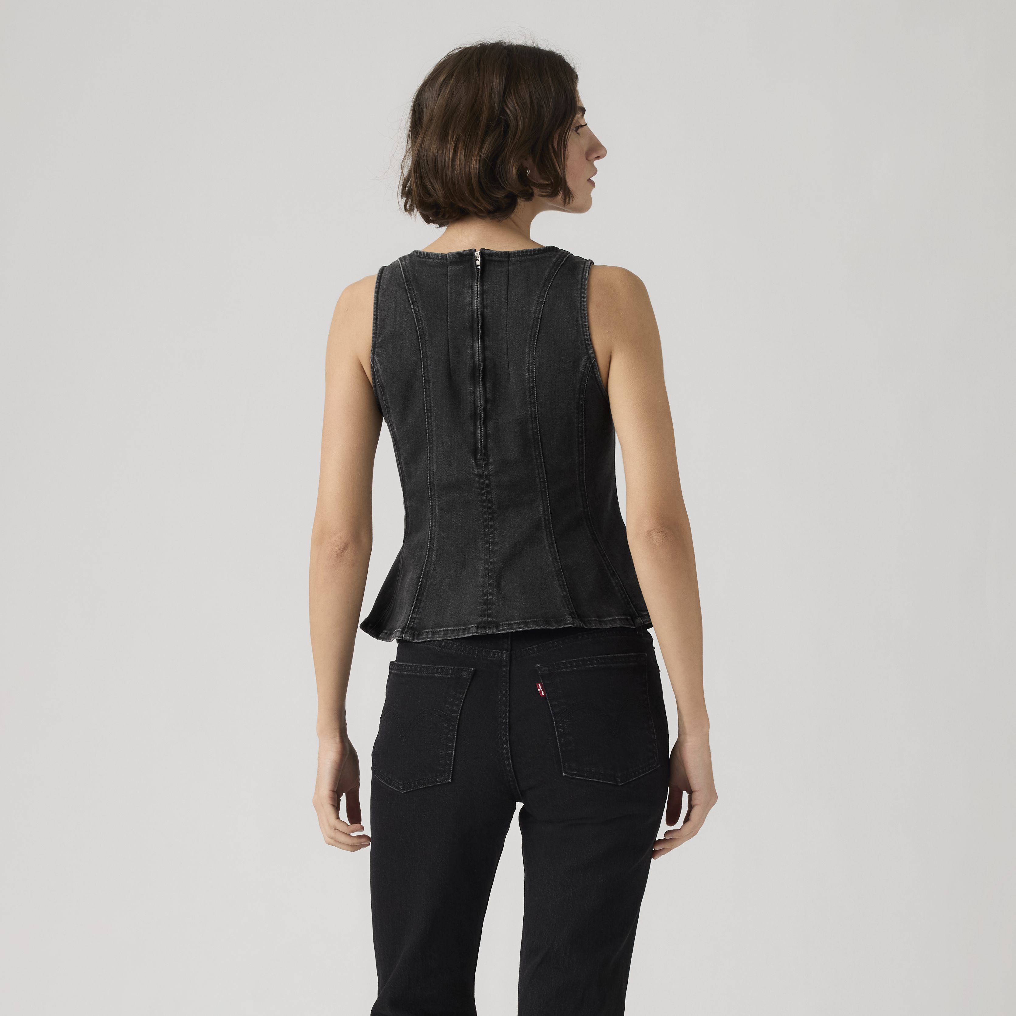 Leighton Peplum Top 4