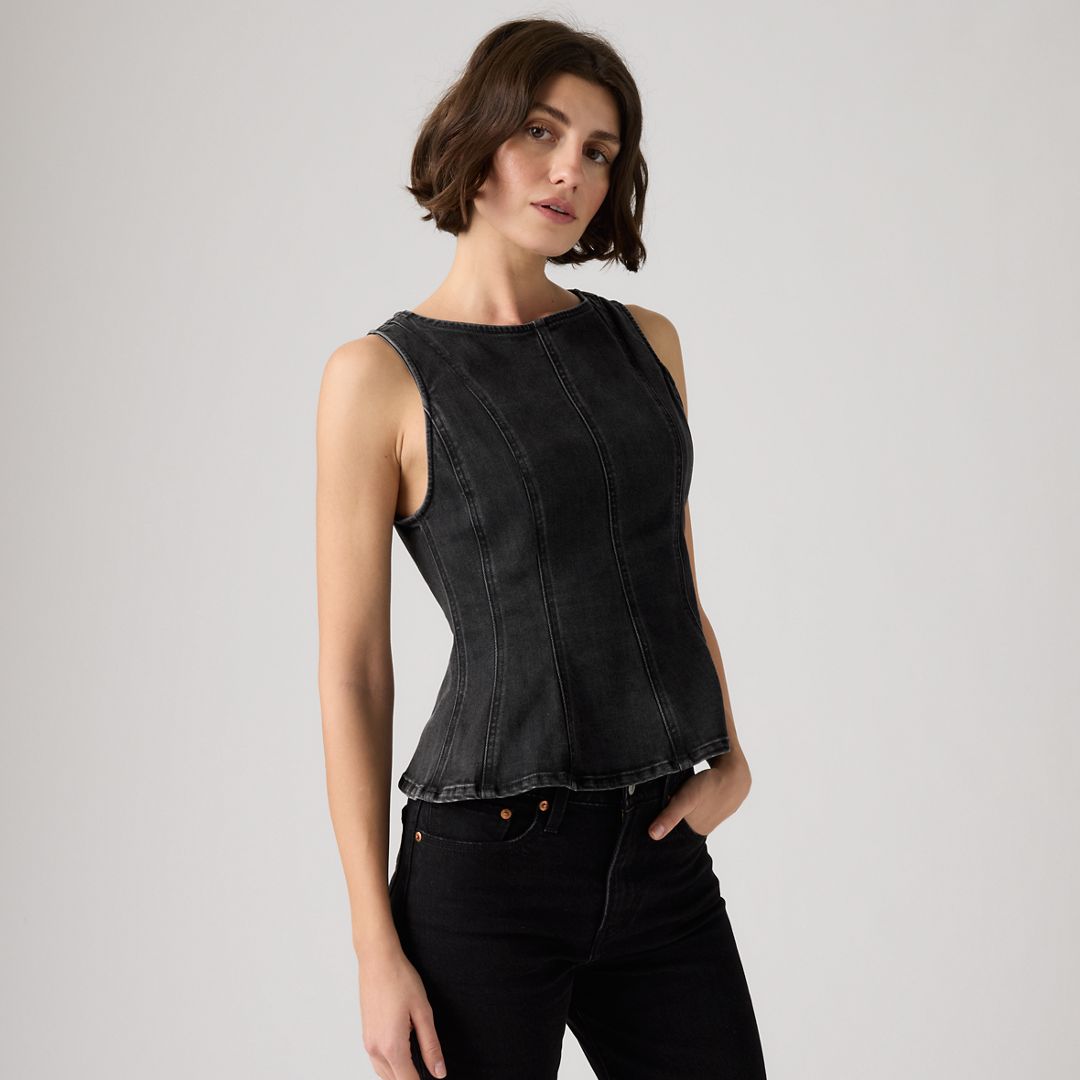 Levi's Leighton Peplum Top - Women's