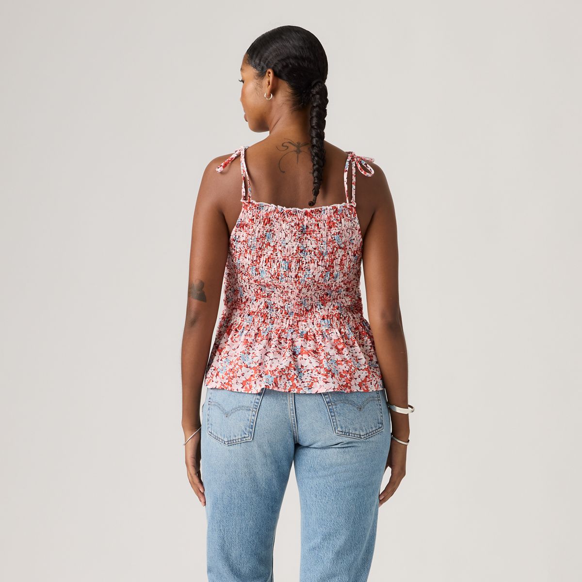 Monaco Blouse — Laurie Floral - Pink