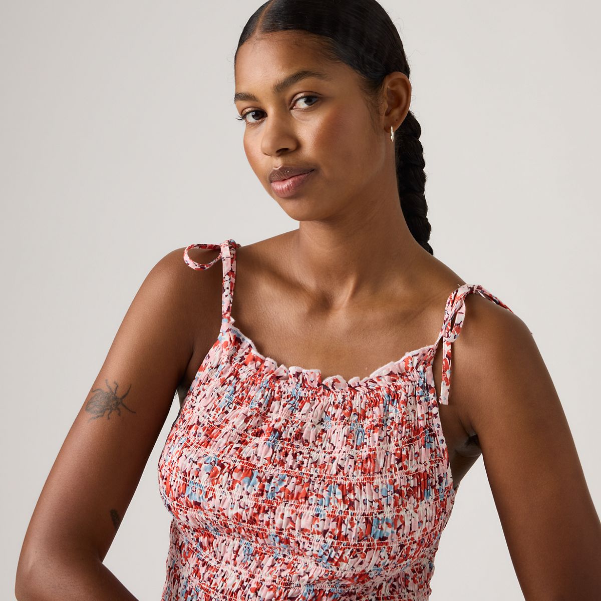 Monaco Blouse — Laurie Floral - Pink
