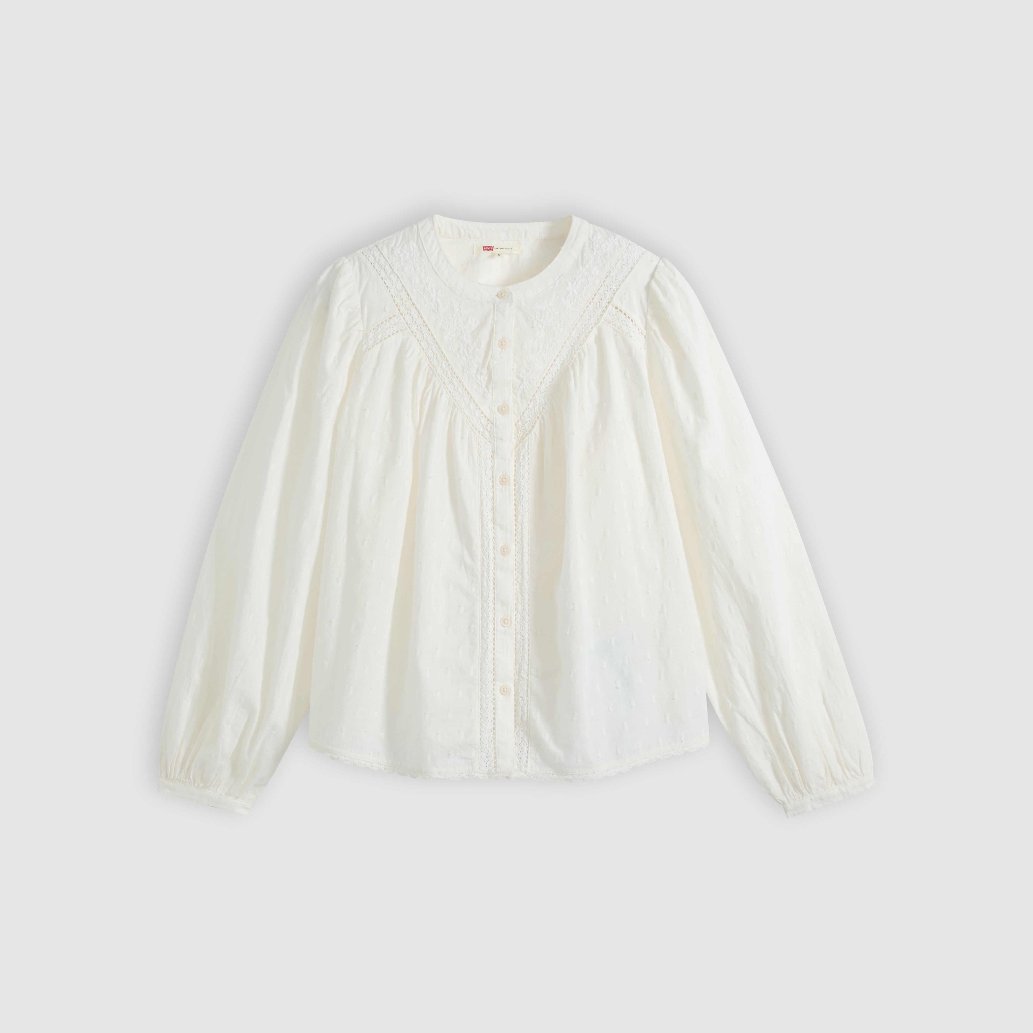 Cleo Long-sleeve Blouse - White | Levi's® CA