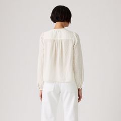 Cleo Blouse — Egret - Cream 4