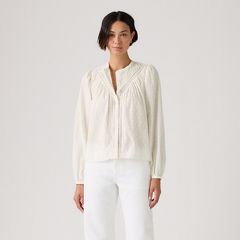 Cleo Blouse — Egret - Cream 3
