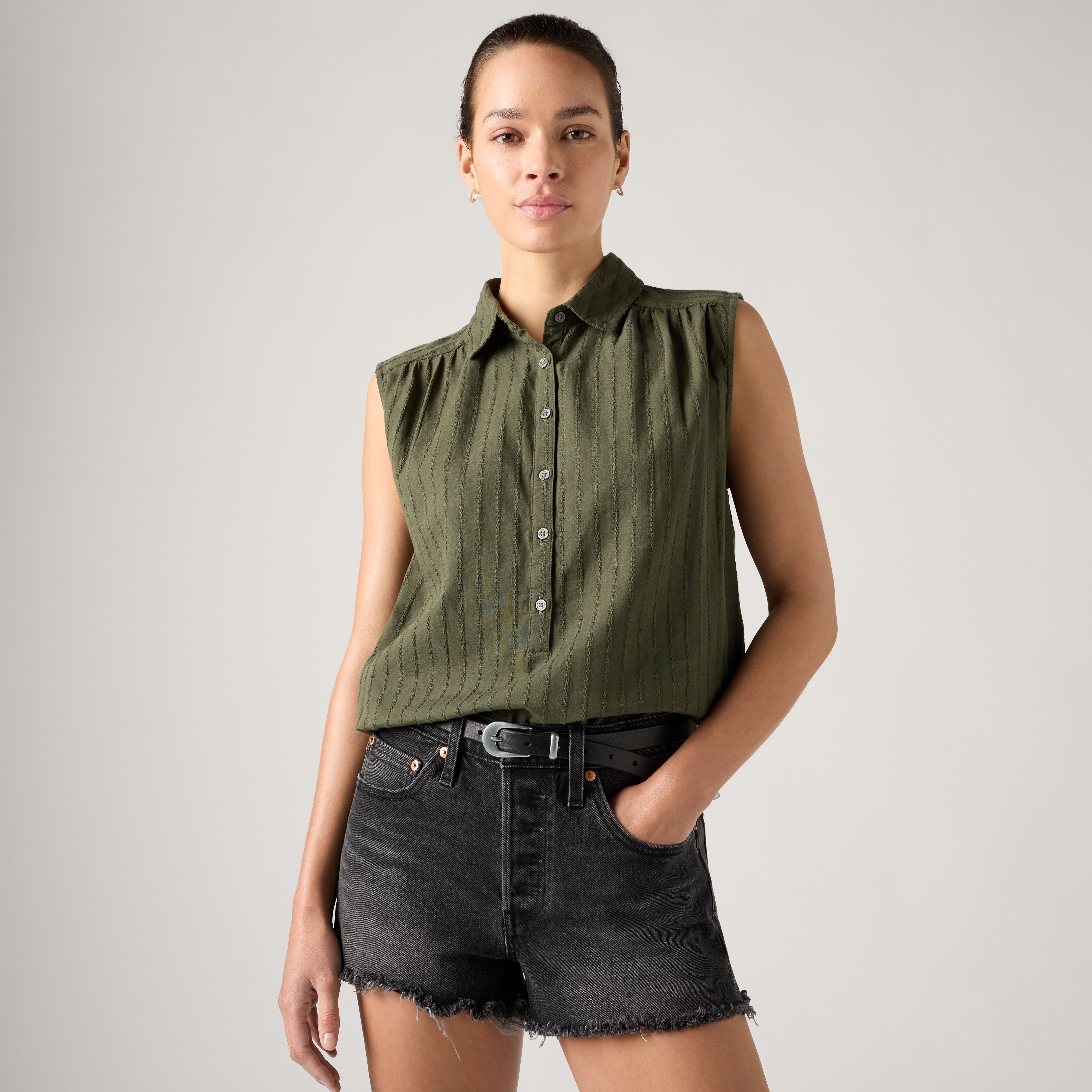Londyn Short Sleeve Popover Top 6