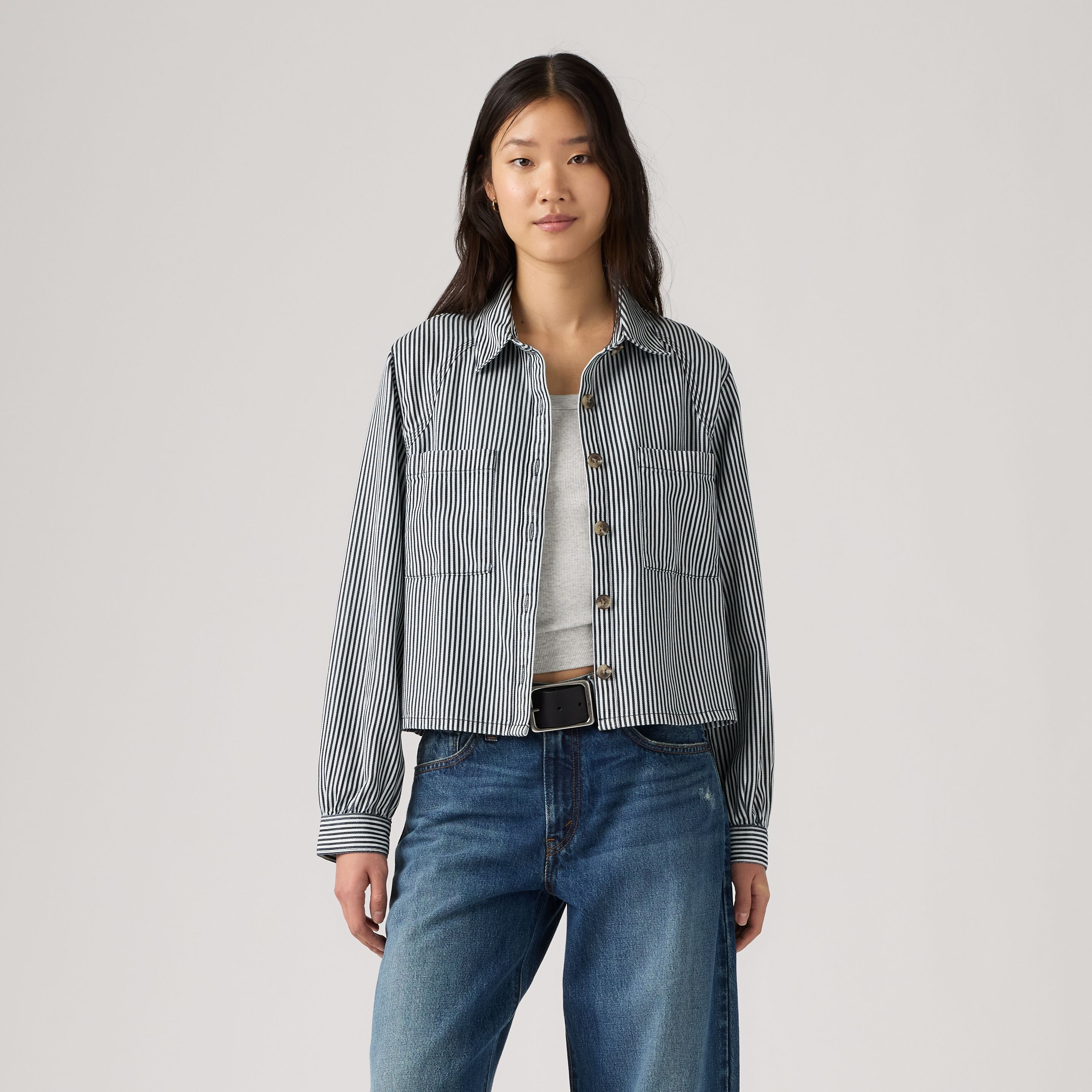 Tini Long-Sleeve Utility Shirt 10
