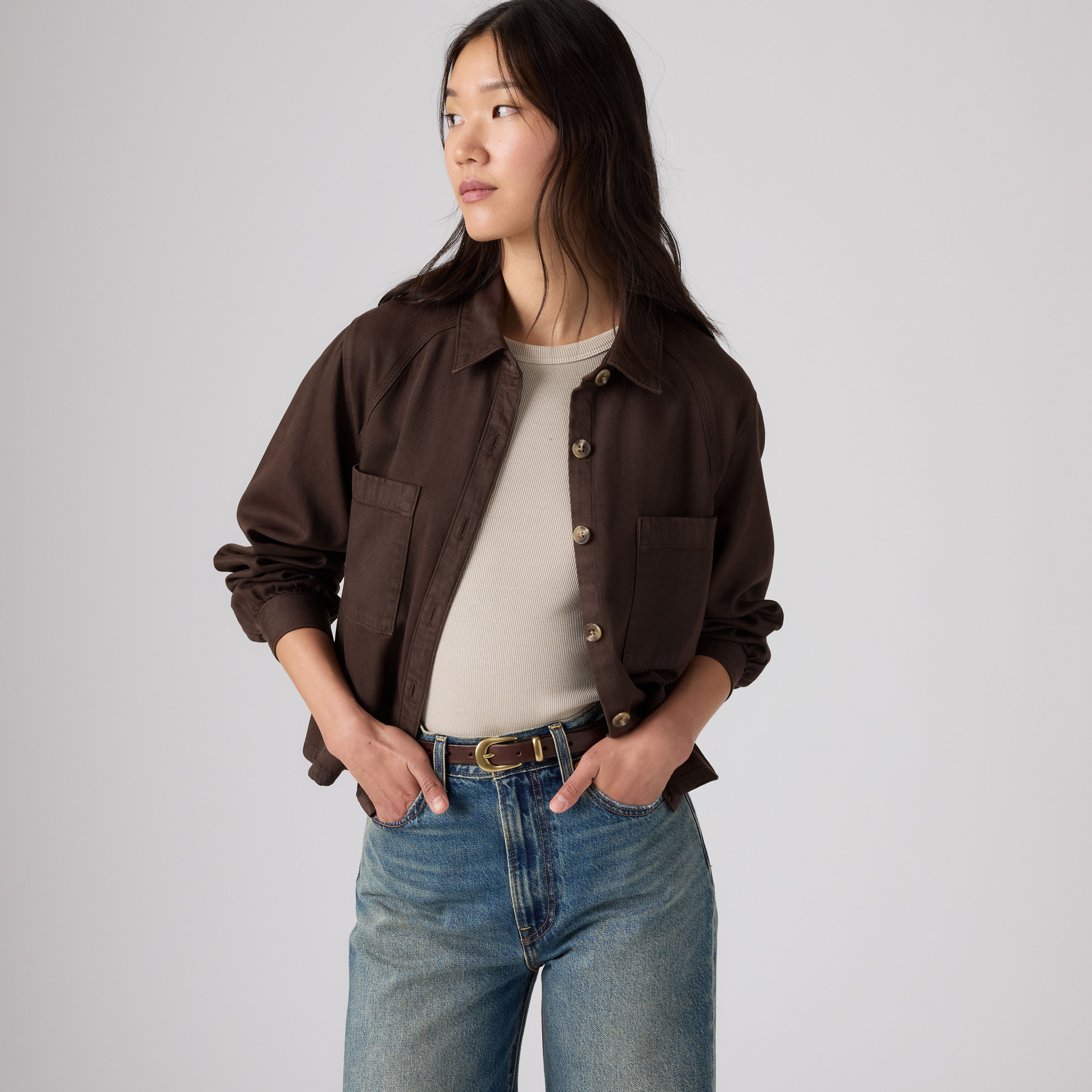 Tini Long-Sleeve Utility Shirt 1