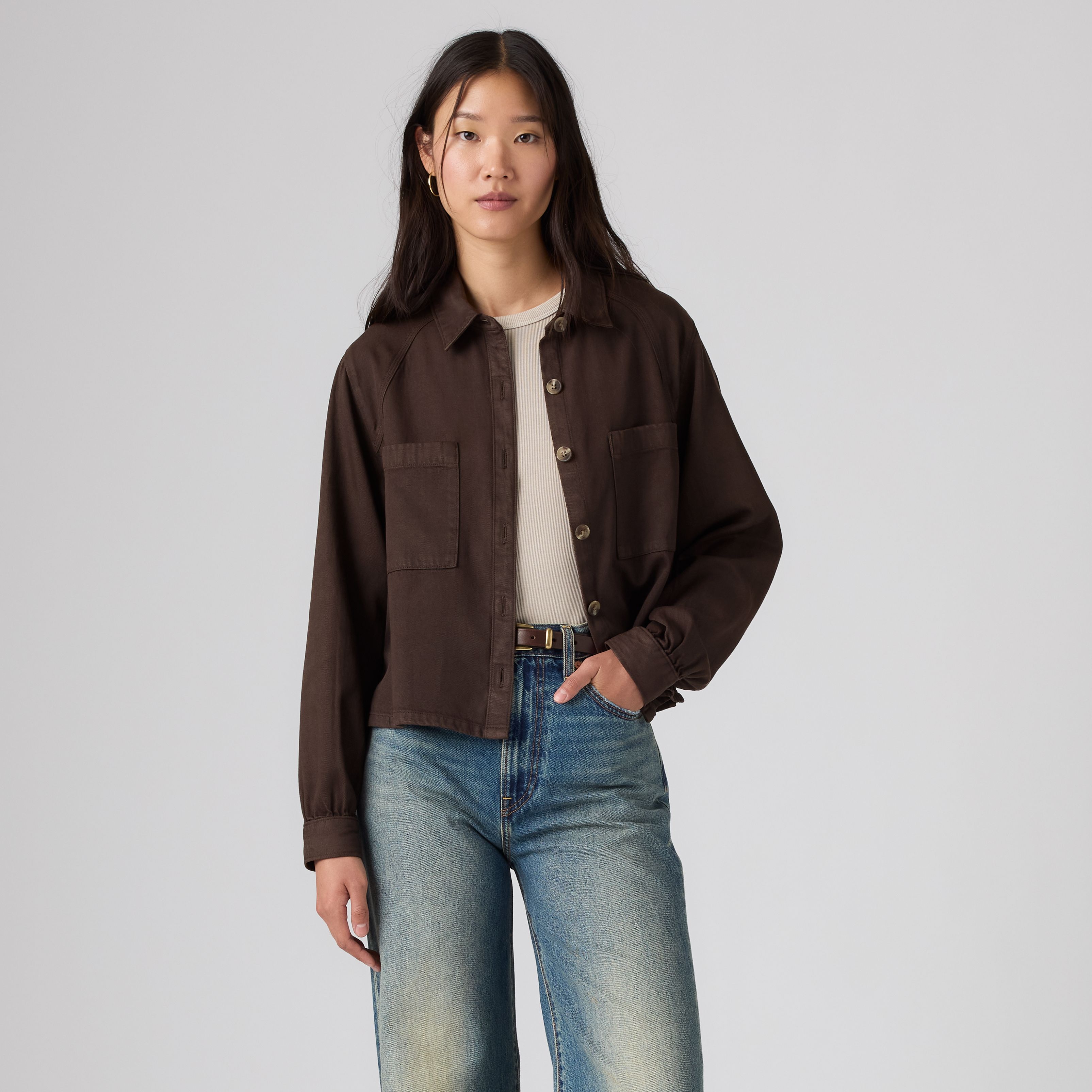 Tini Long-Sleeve Utility Shirt 3