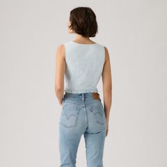Teagan Blouse — Watch Me - Light Wash 4
