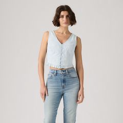 Teagan Blouse — Watch Me - Light Wash 3
