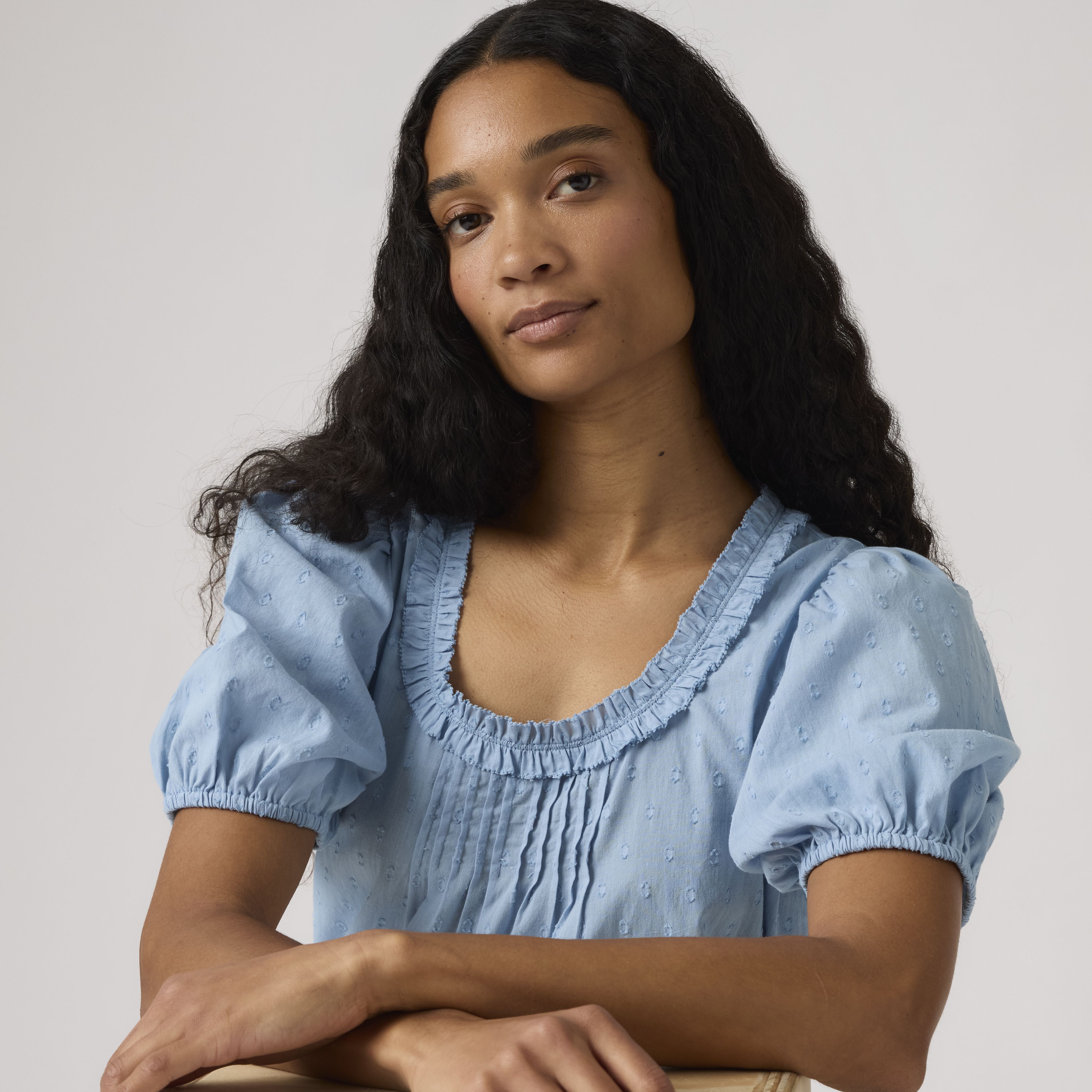 Reese Short-sleeve Blouse - Blue | Levi's® US