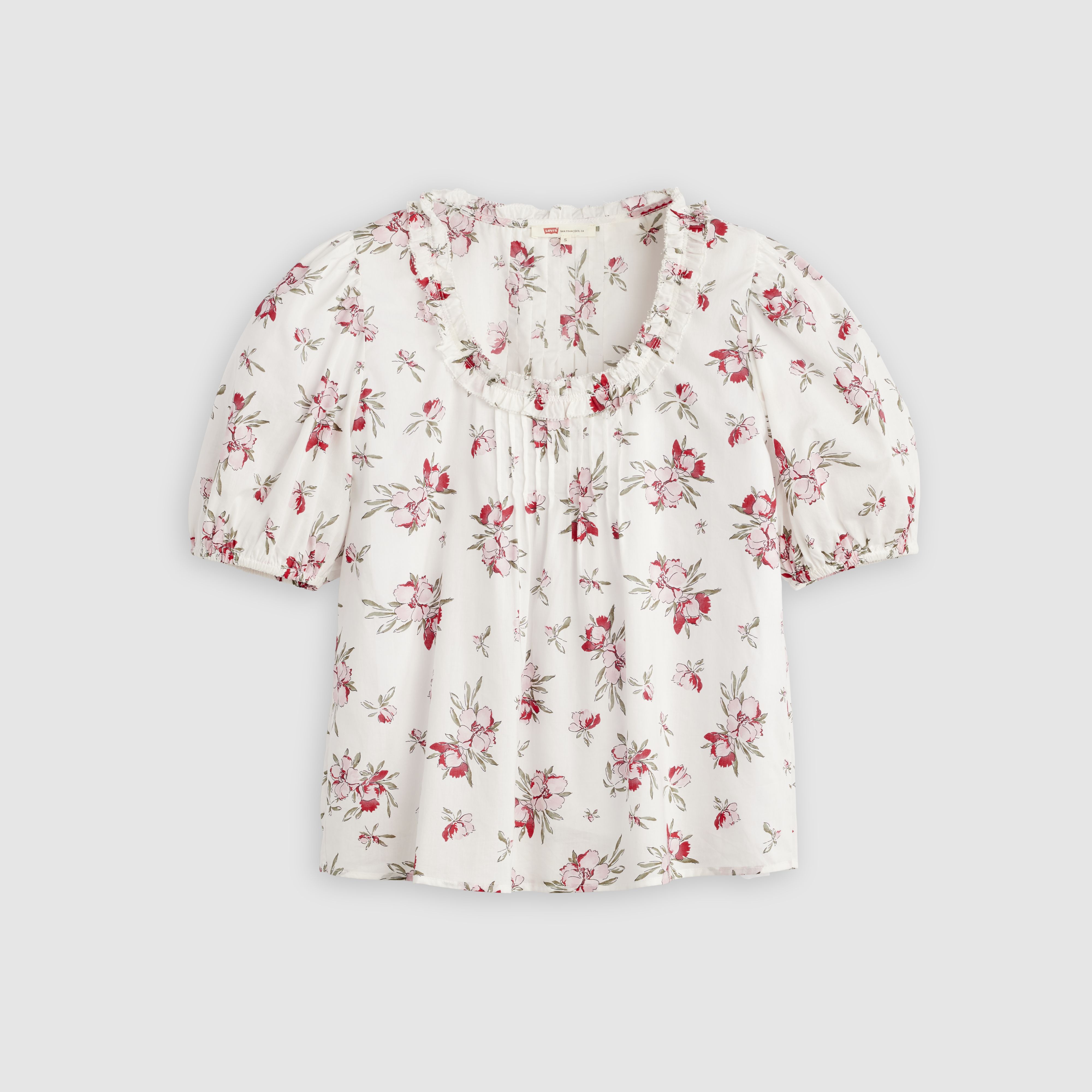 Reese Short-Sleeve Blouse 1