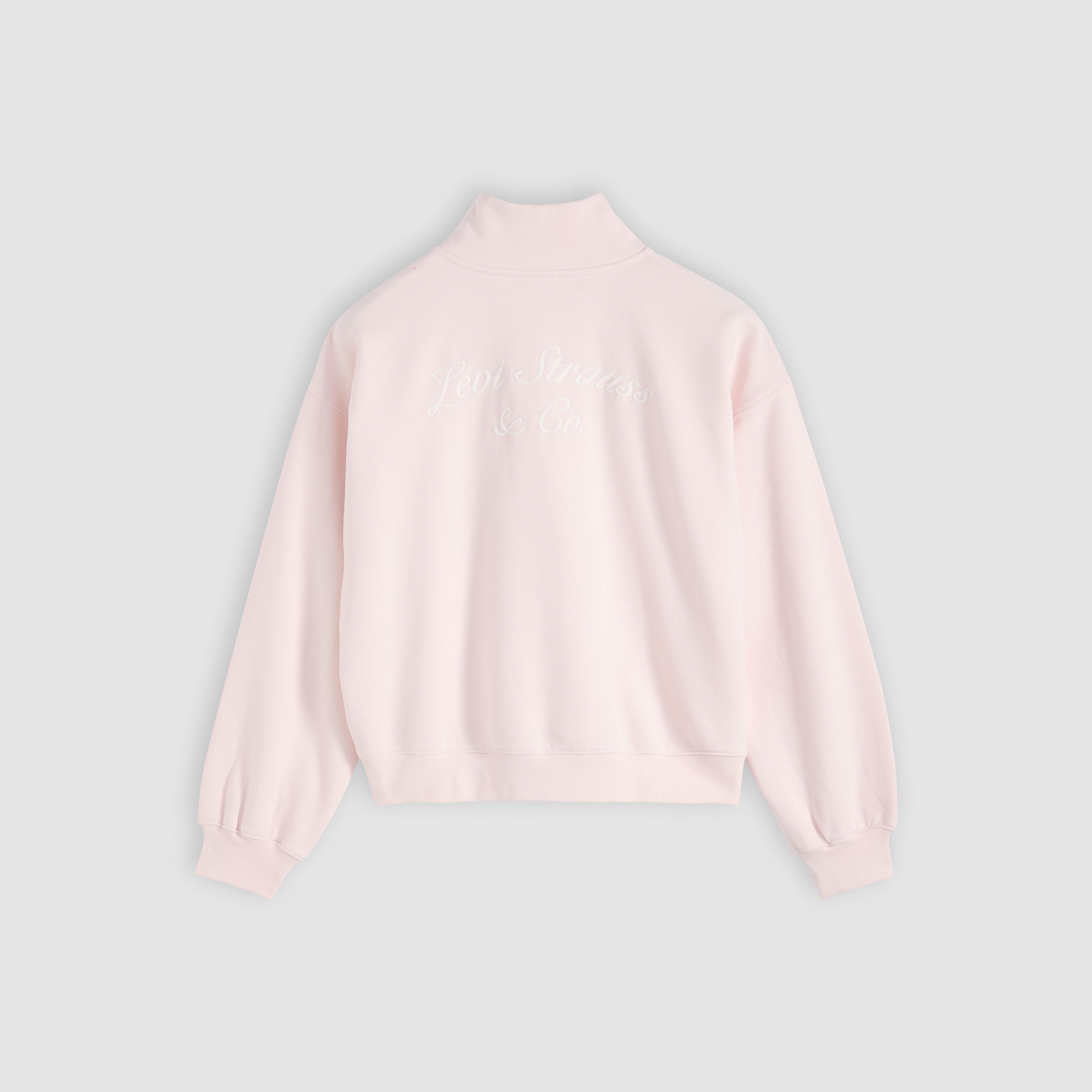 Graphic Vintage Boxy Quarter Zip Sweatshirt 6