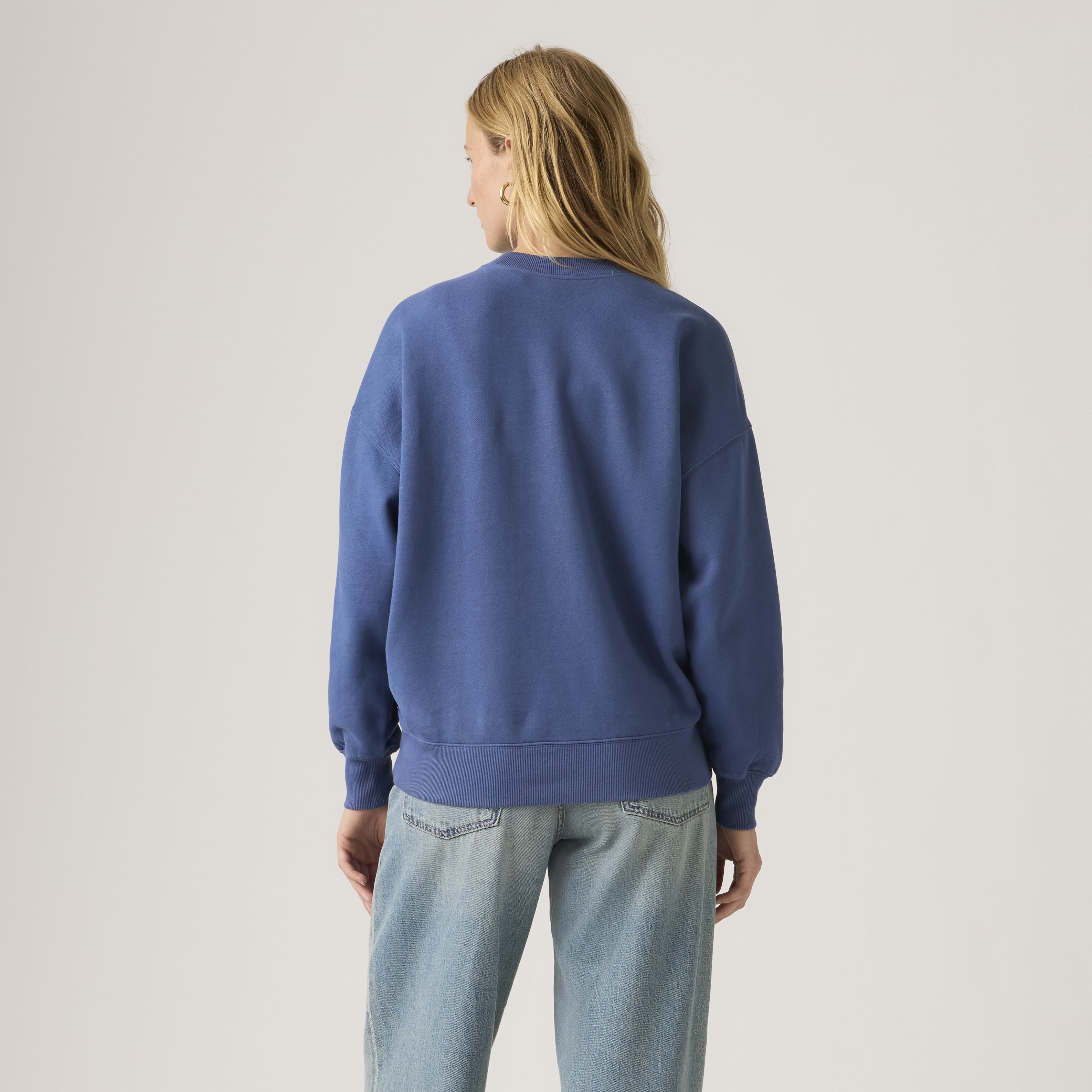 Graphic Vintage Oversized Crew Sweatshirt 4