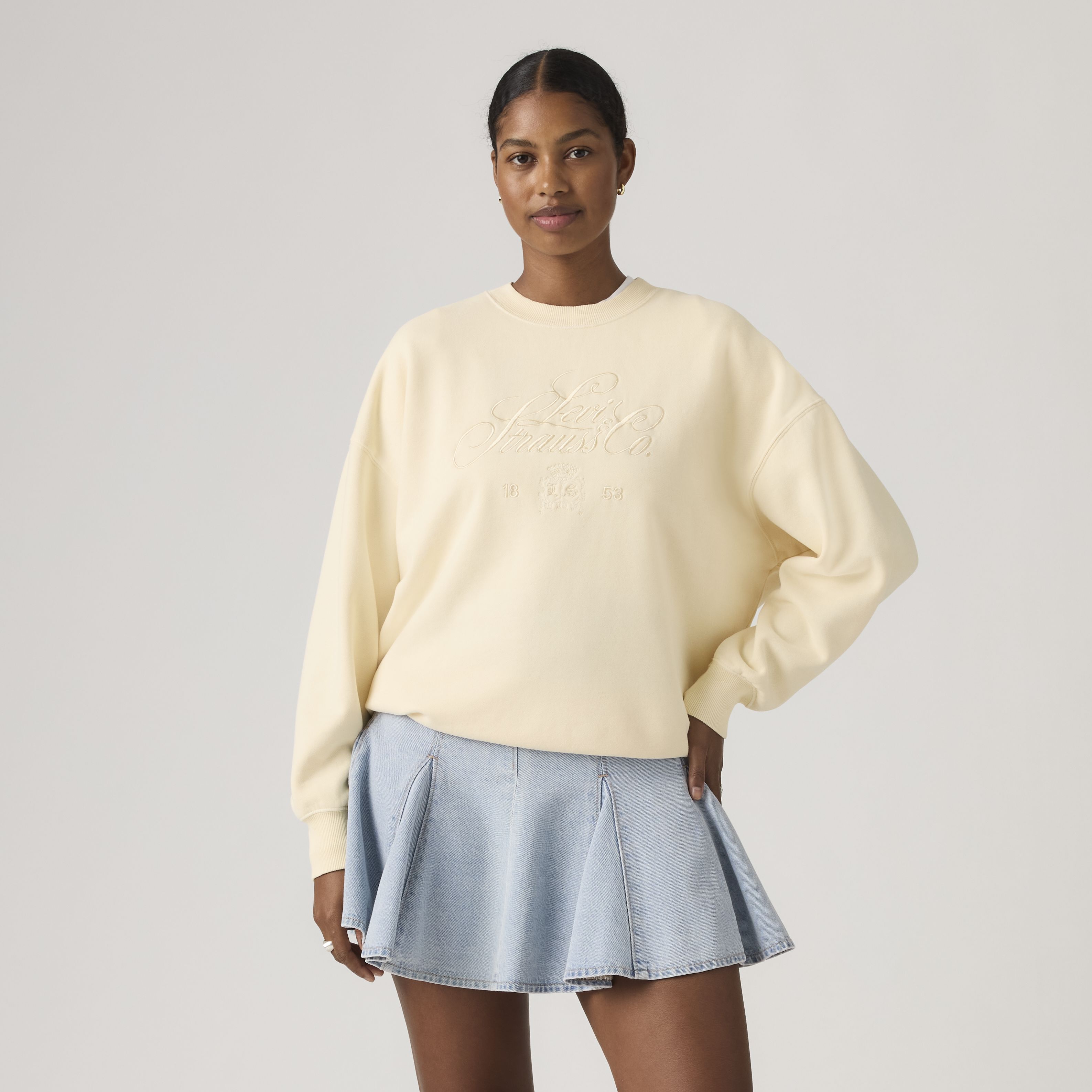 Graphic Vintage Oversized Crewneck Sweatshirt 9