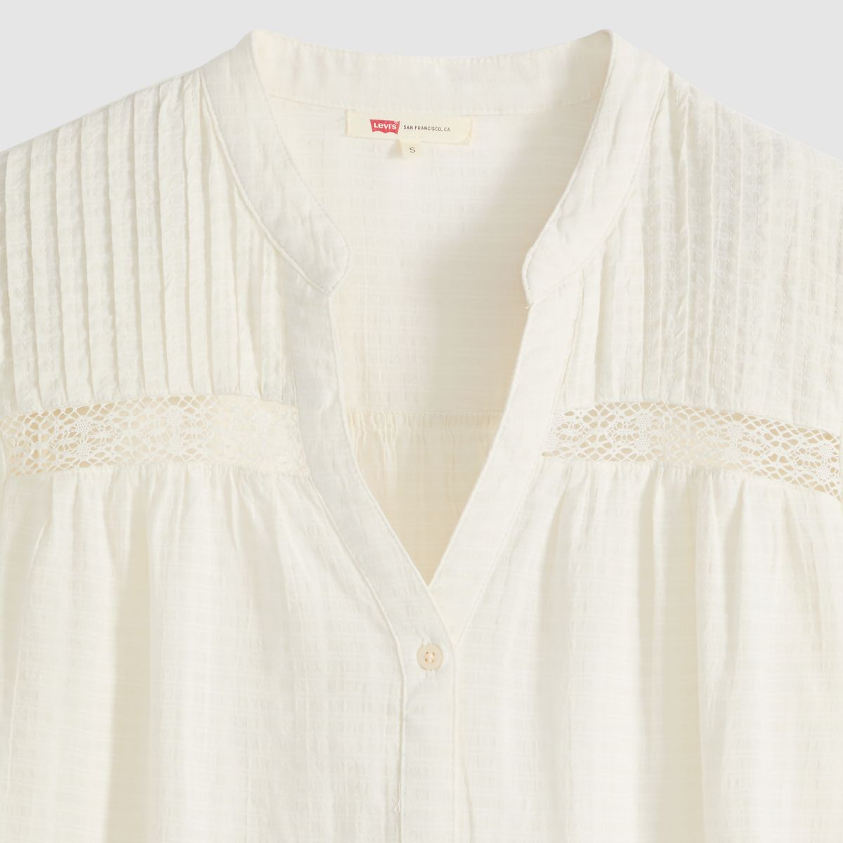 Madeline Tunic — Tofu - White