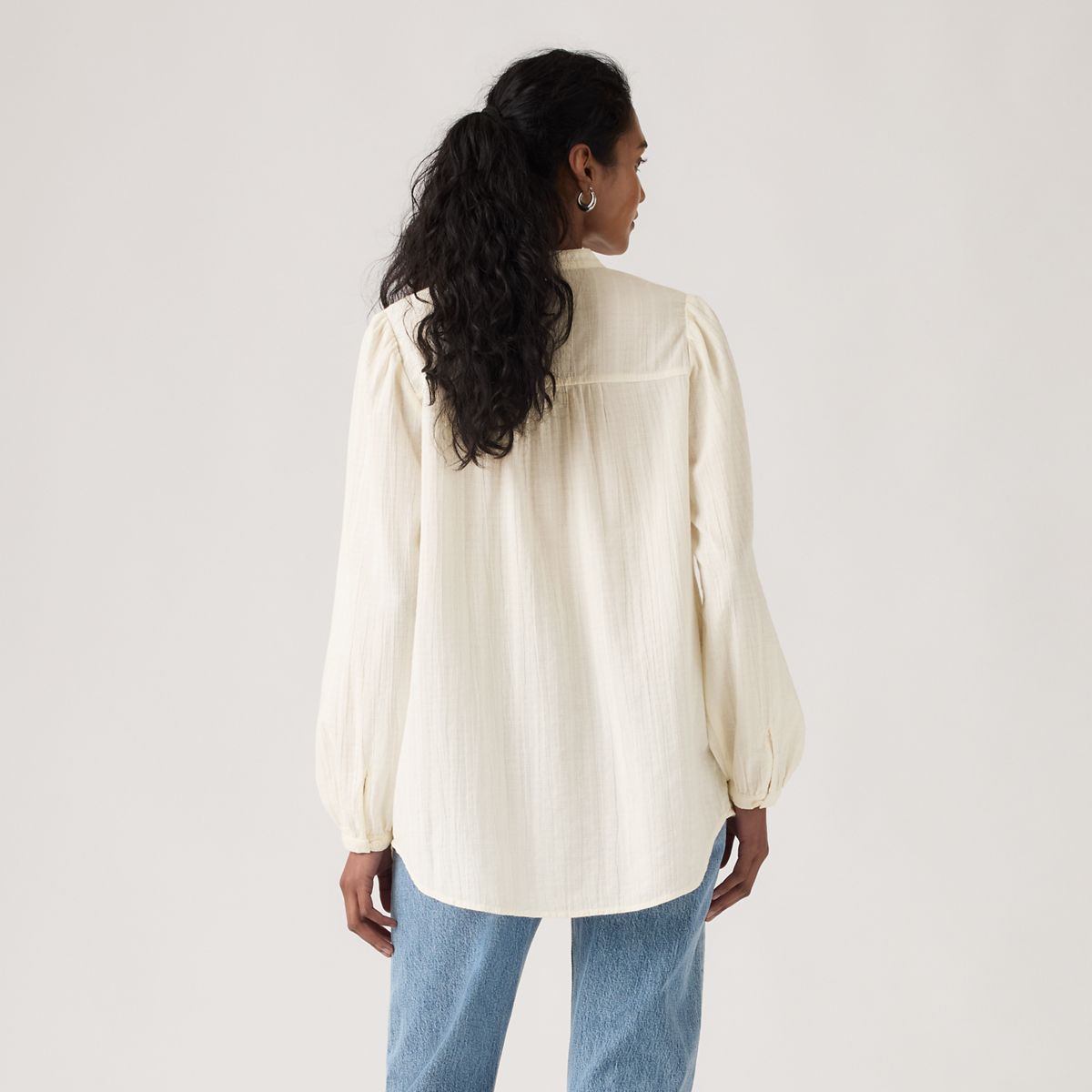 Madeline Tunic — Tofu - White