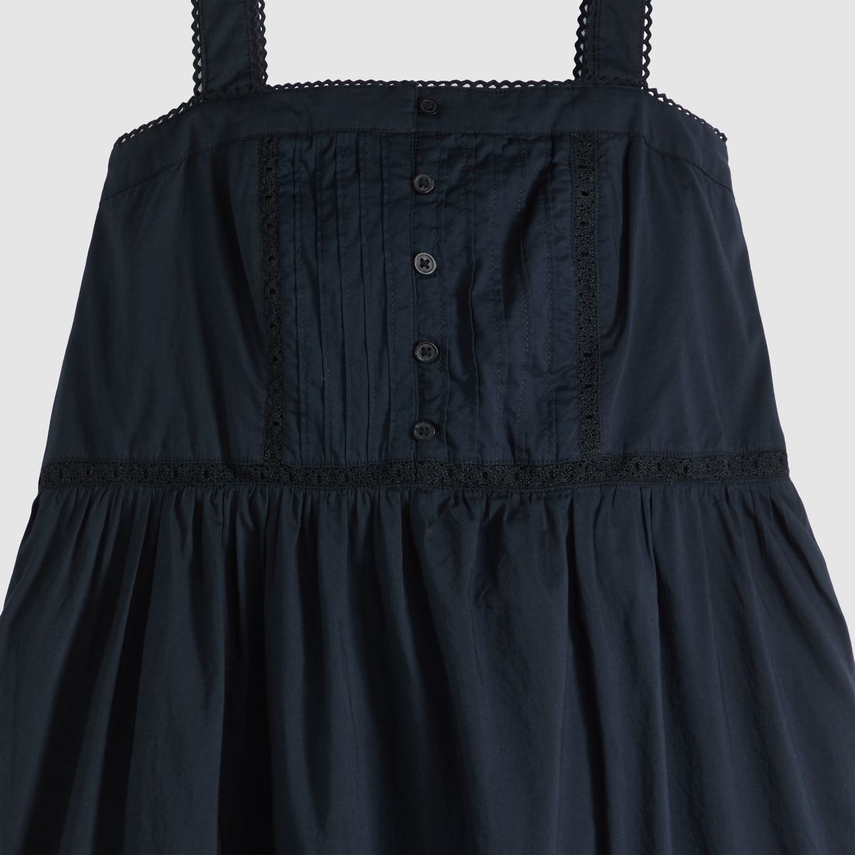 Mimi Midi Dress — Anthracite Night - Black