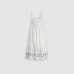 Mimi Midi Dress — Cloud Dancer Larger - Multi-Color 5