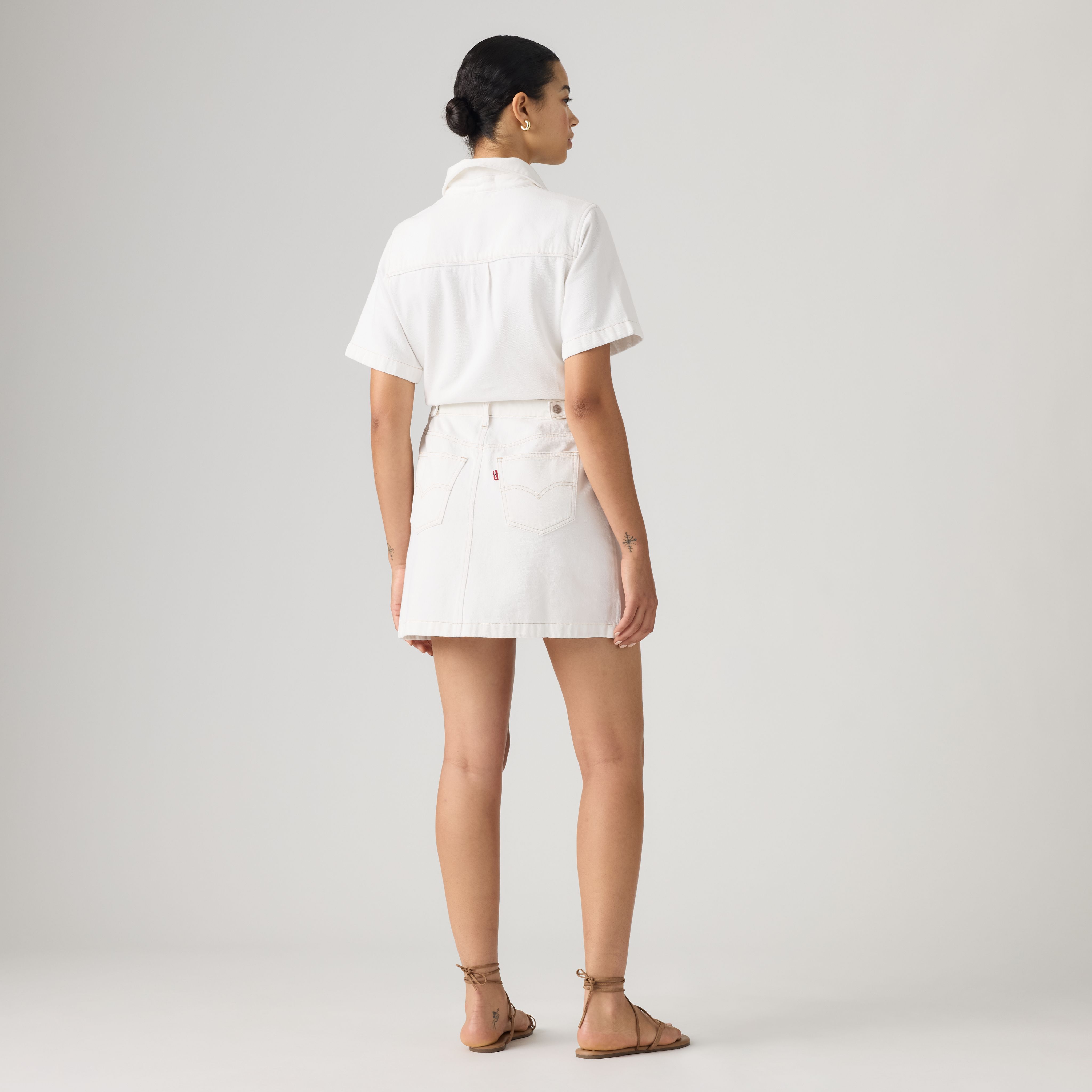 Short Sleeve Logan Western Lightweight Dress 3