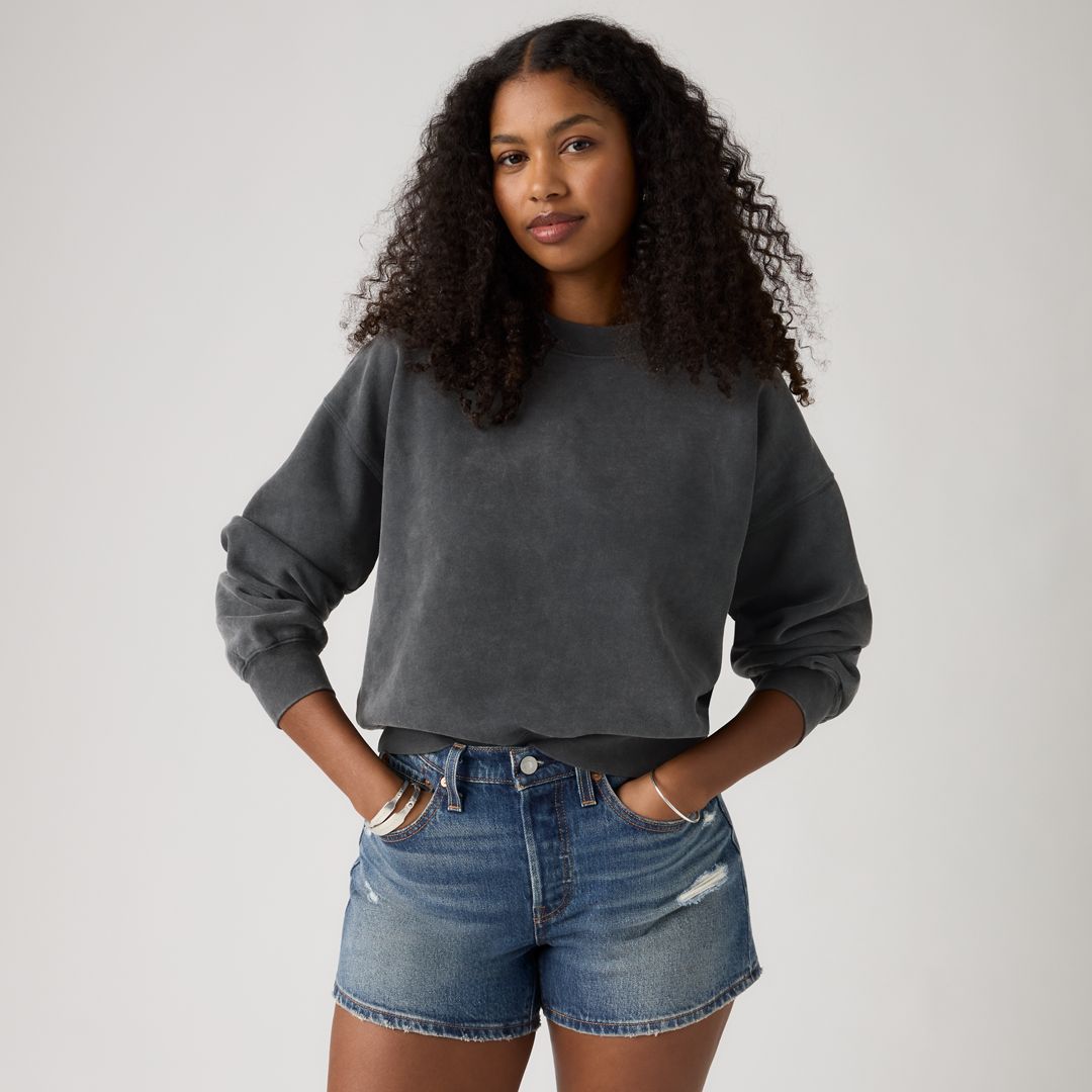 Levi's Vintage Garment Dye Boxy Sweatshirt - Women's M