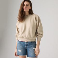 Vintage Garment Dye Boxy Sweatshirt — Chateau Grey - Grey 1