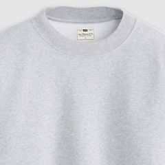 Vintage Garment Dye Boxy Sweatshirt — Silver Heather Gray - Grey 6