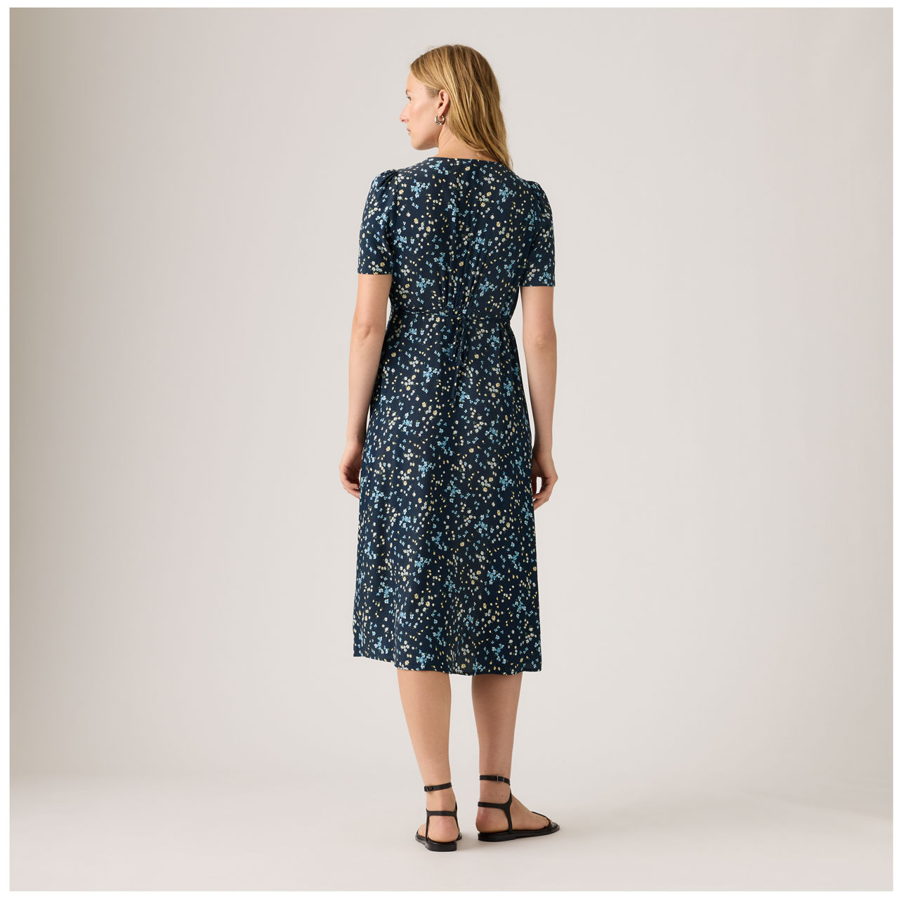 Paola Midi-Kleid kurzarm 4