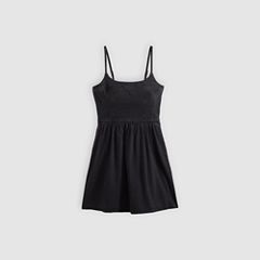 Jadine Denim Mini Lightweight Dress — First Or Last Dress - Black 5