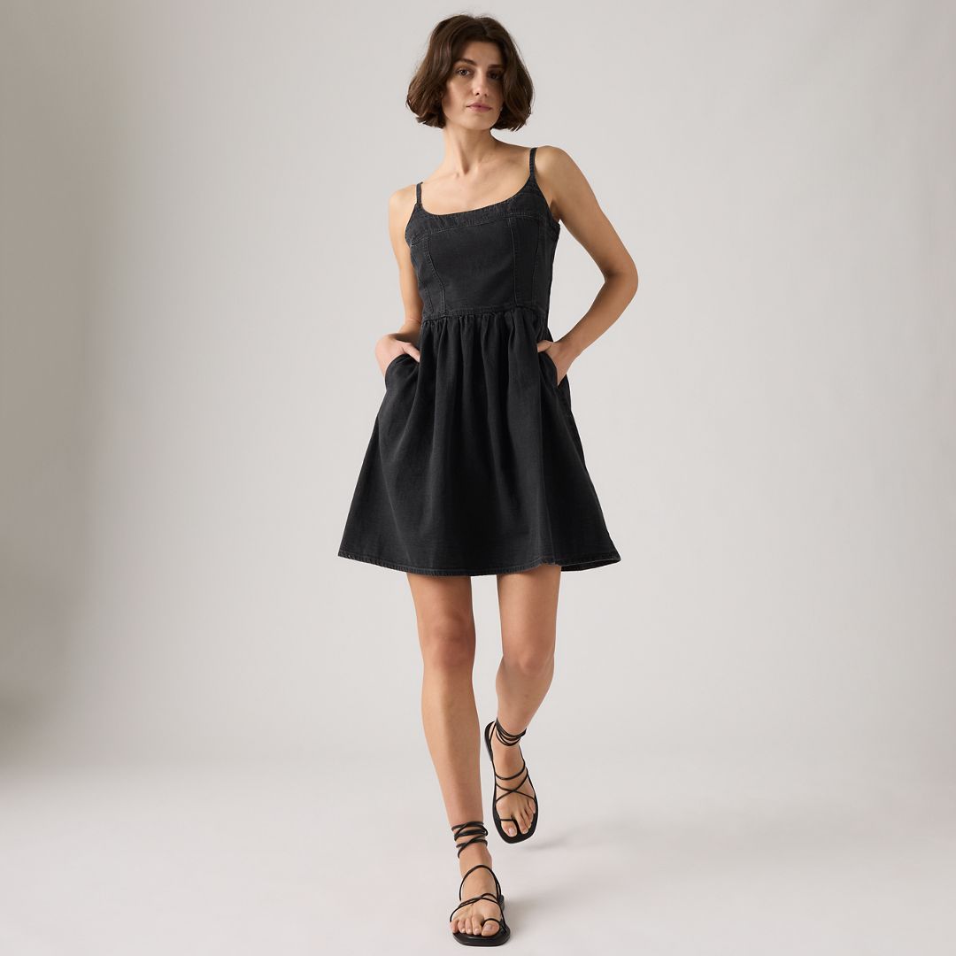 Levi's Jadine Denim Mini Lightweight Dress - Women's