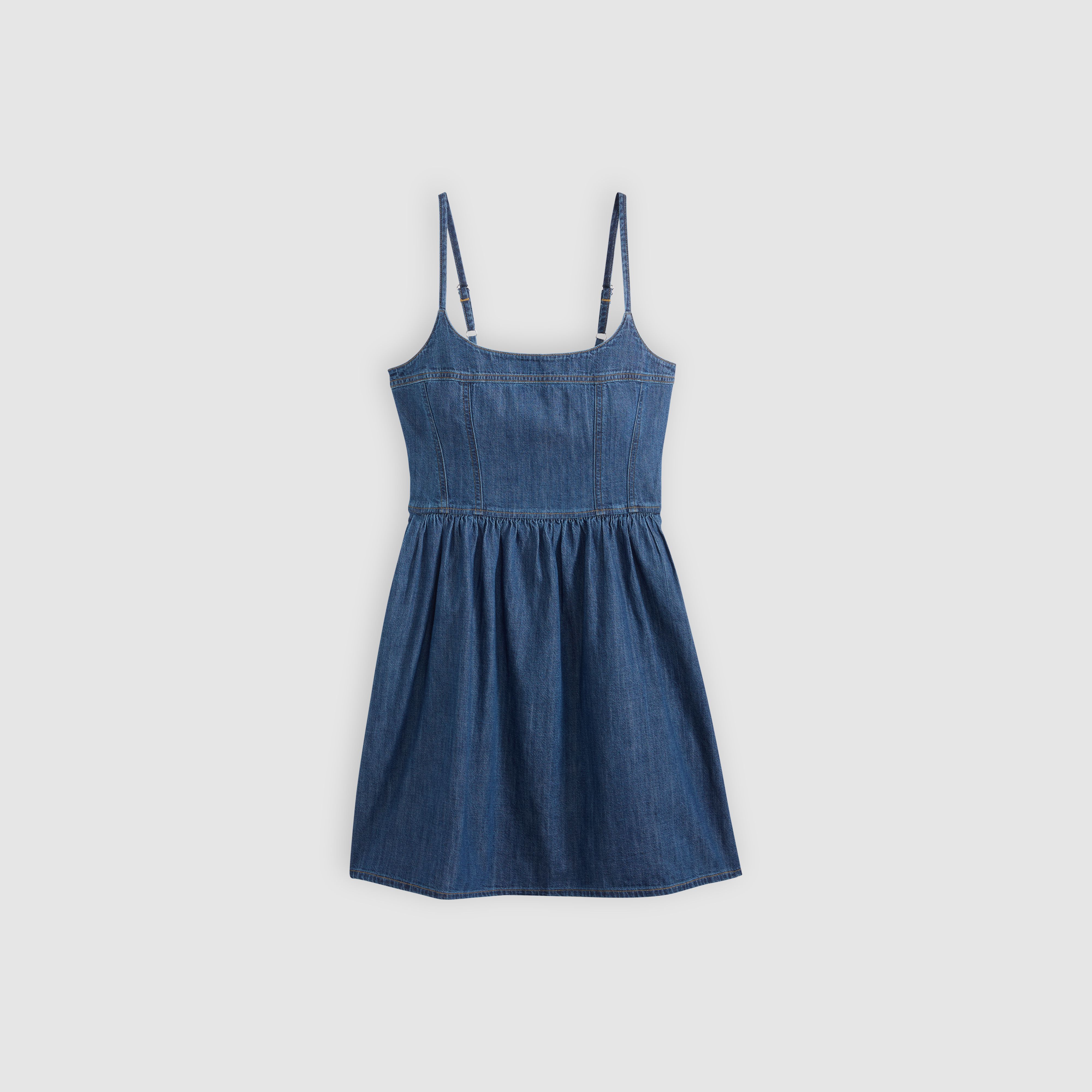 Jadine Denim Mini Lightweight Dress 5