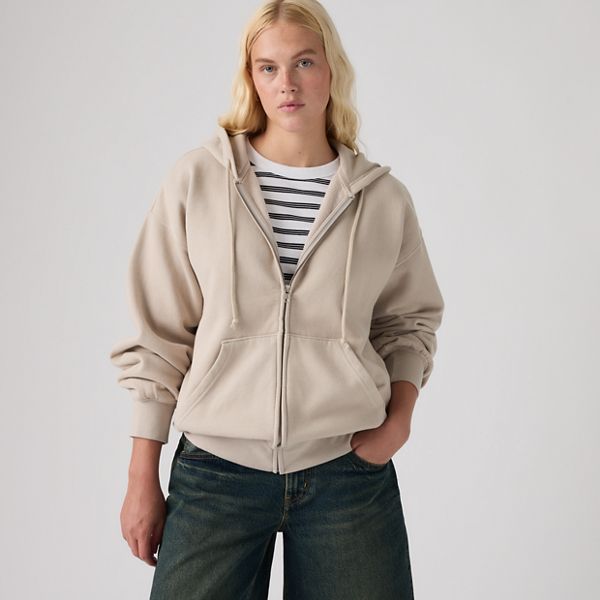 Vintage Garment Dye Relaxed Hoodie — Chateau Gray - Gray