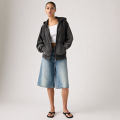 Vintage Oversized Hoodie — Jet Black Garment Dye - Black 4