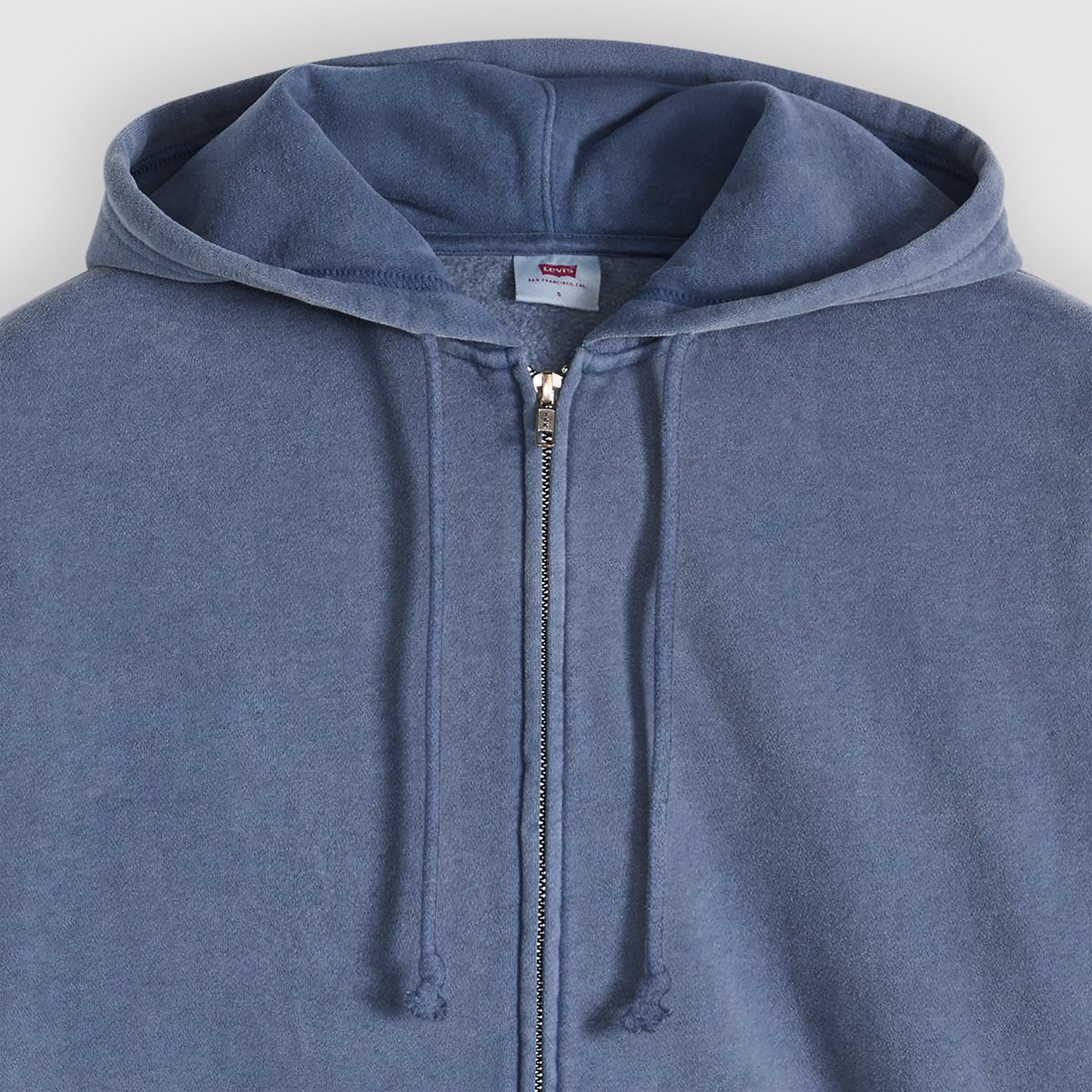 Vintage Oversized Hoodie — Sunshine Blue - Blue