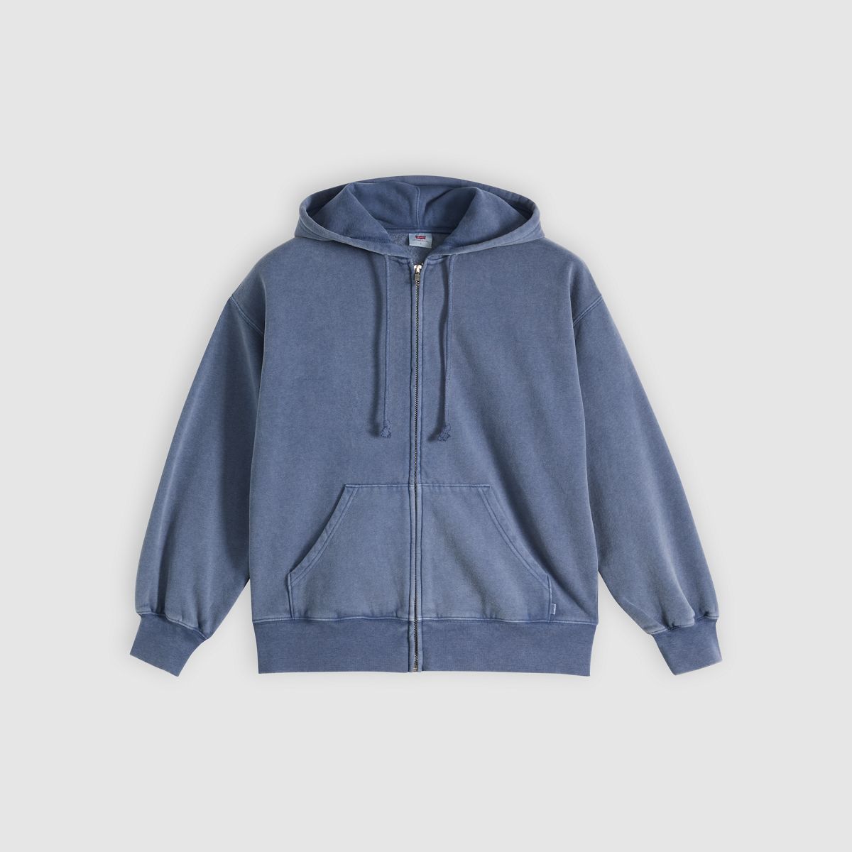 Vintage Oversized Hoodie — Sunshine Blue - Blue