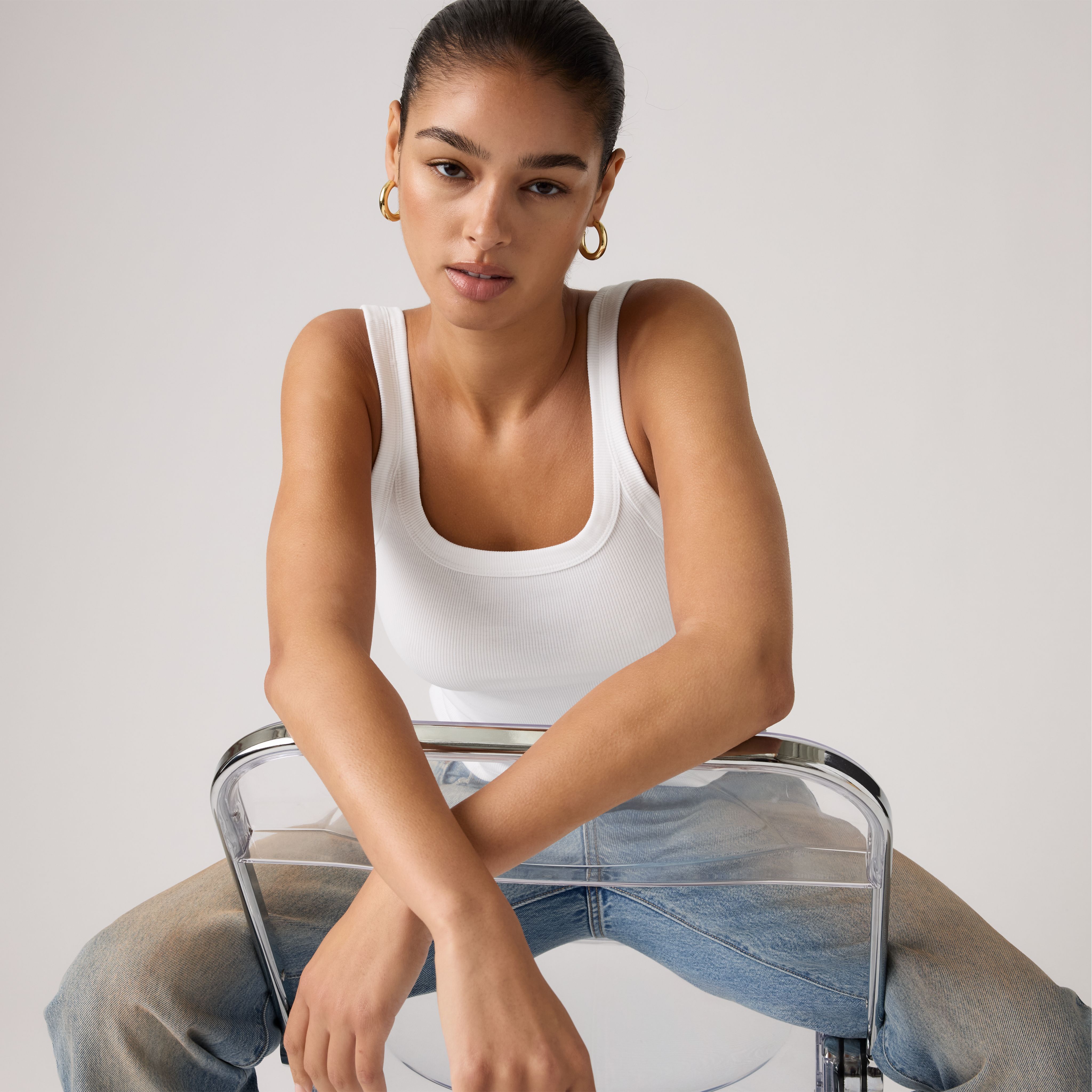 Essential Ribbed Tank Top 4