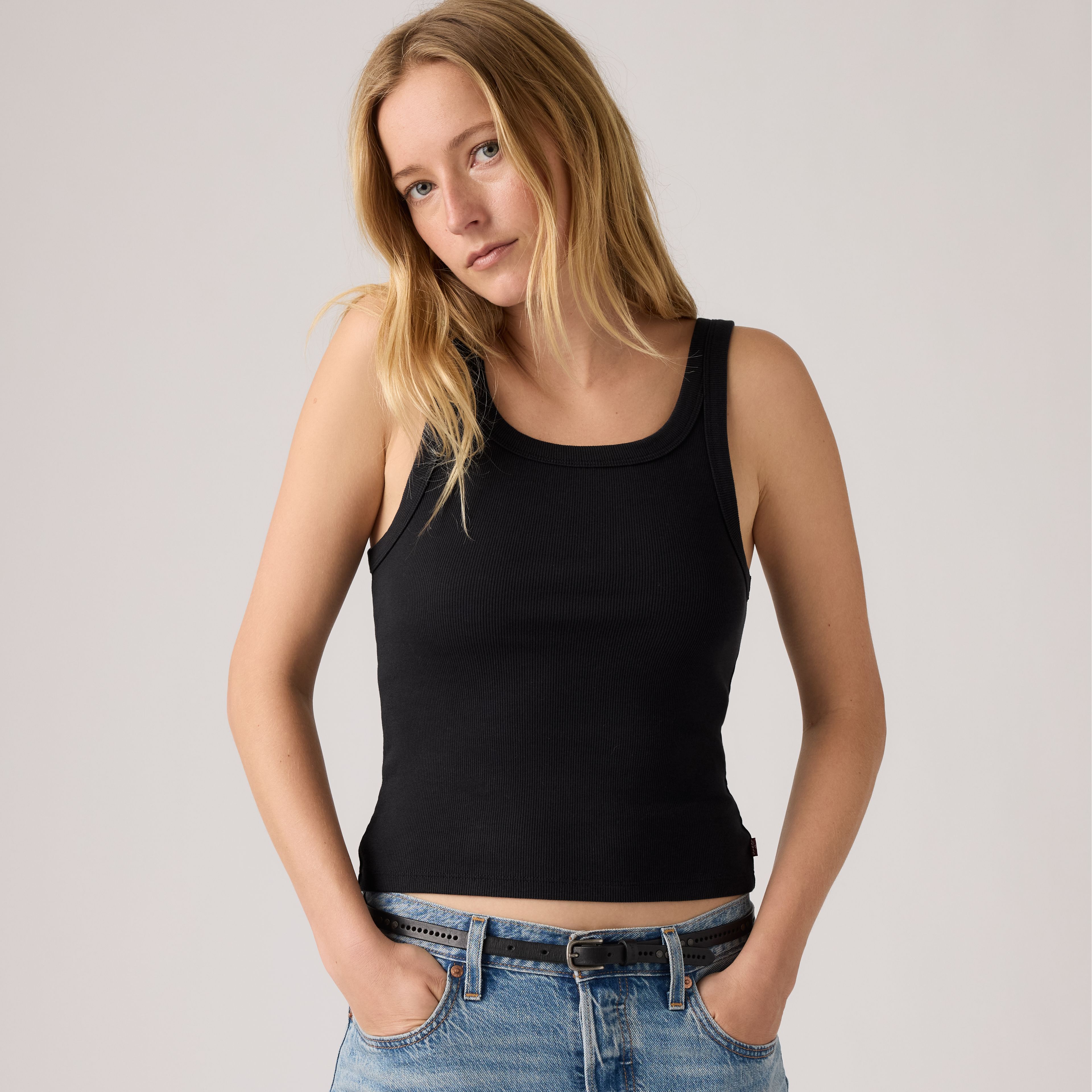 Essential Ribbed Tank Top