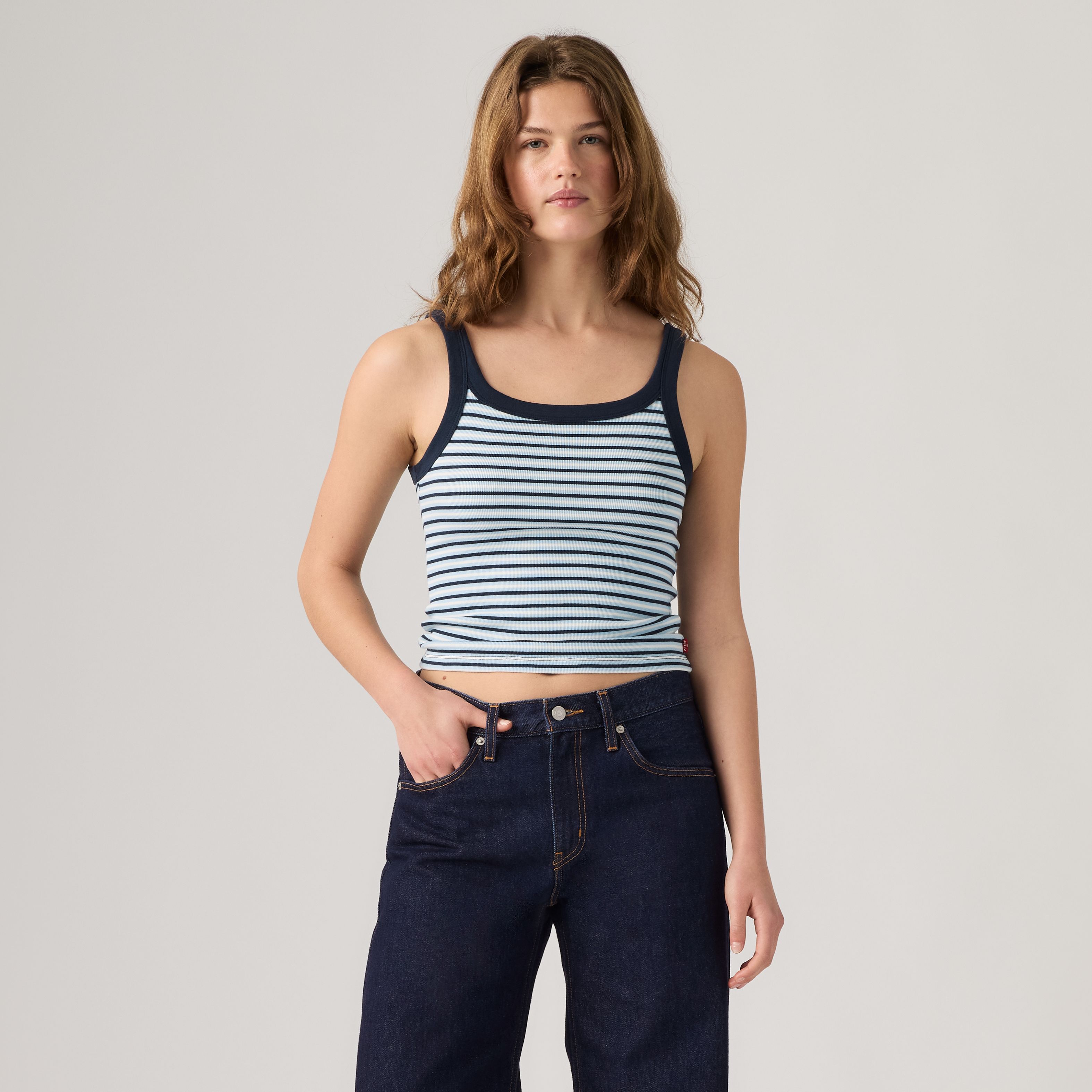 Essential Ribbed Tank 10