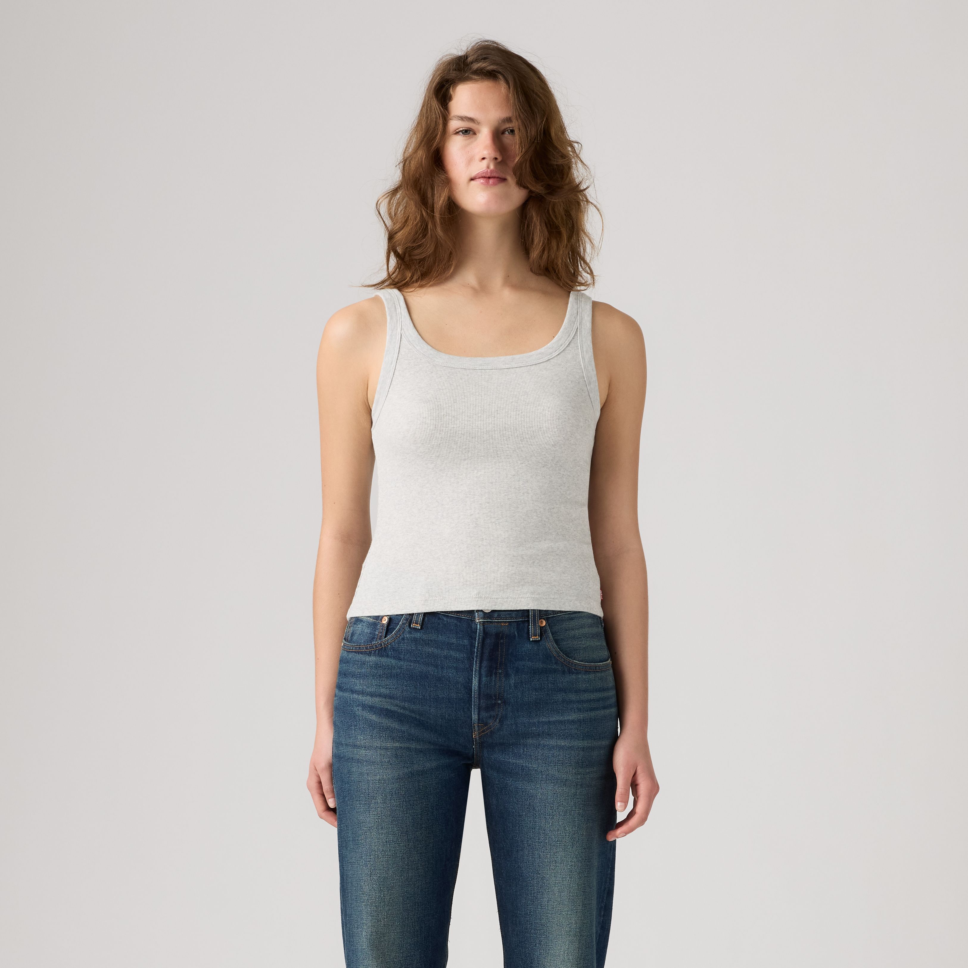 Essential Ribbed Tank 15