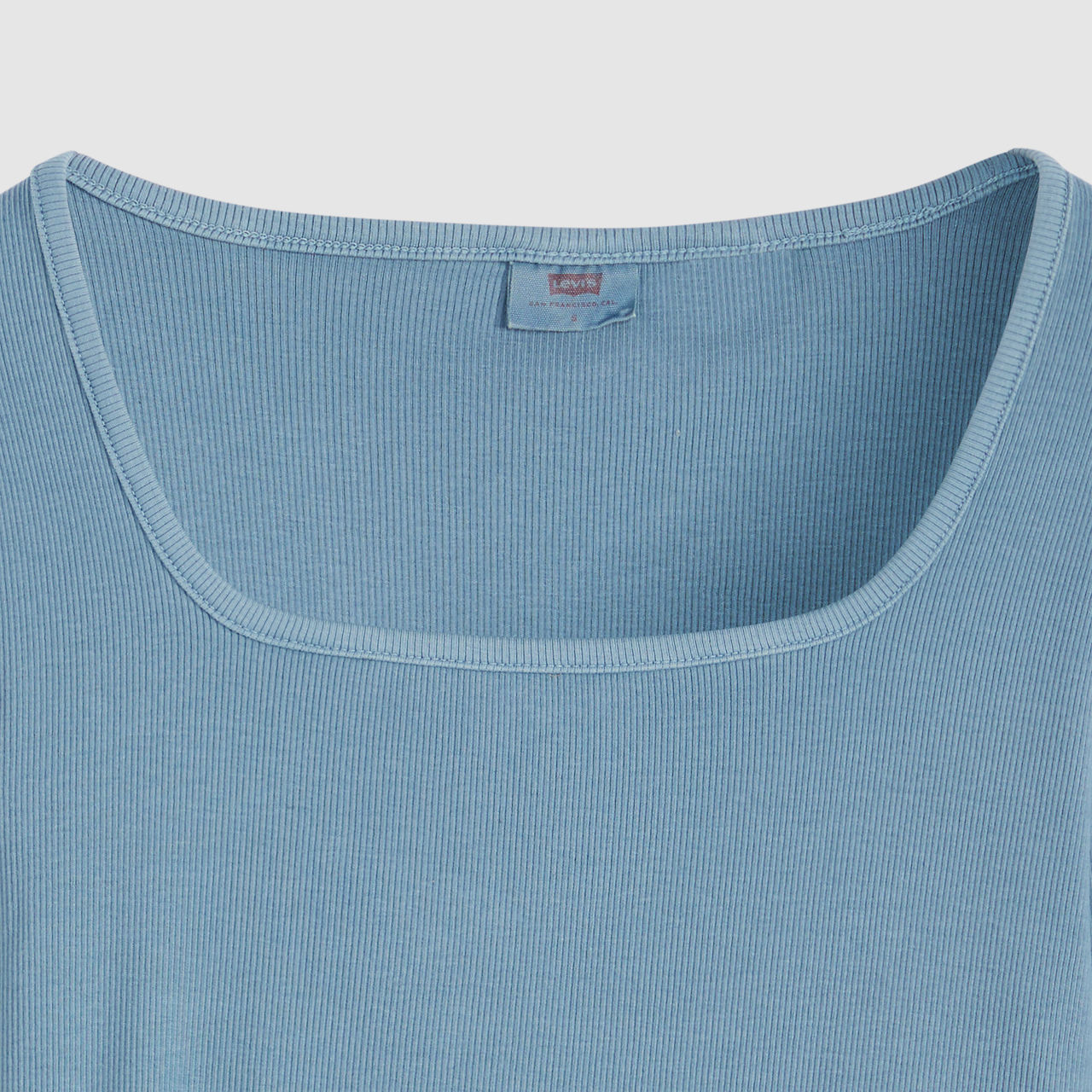 Garment Dye Essential Square Neck Long-Sleeve Tee 6