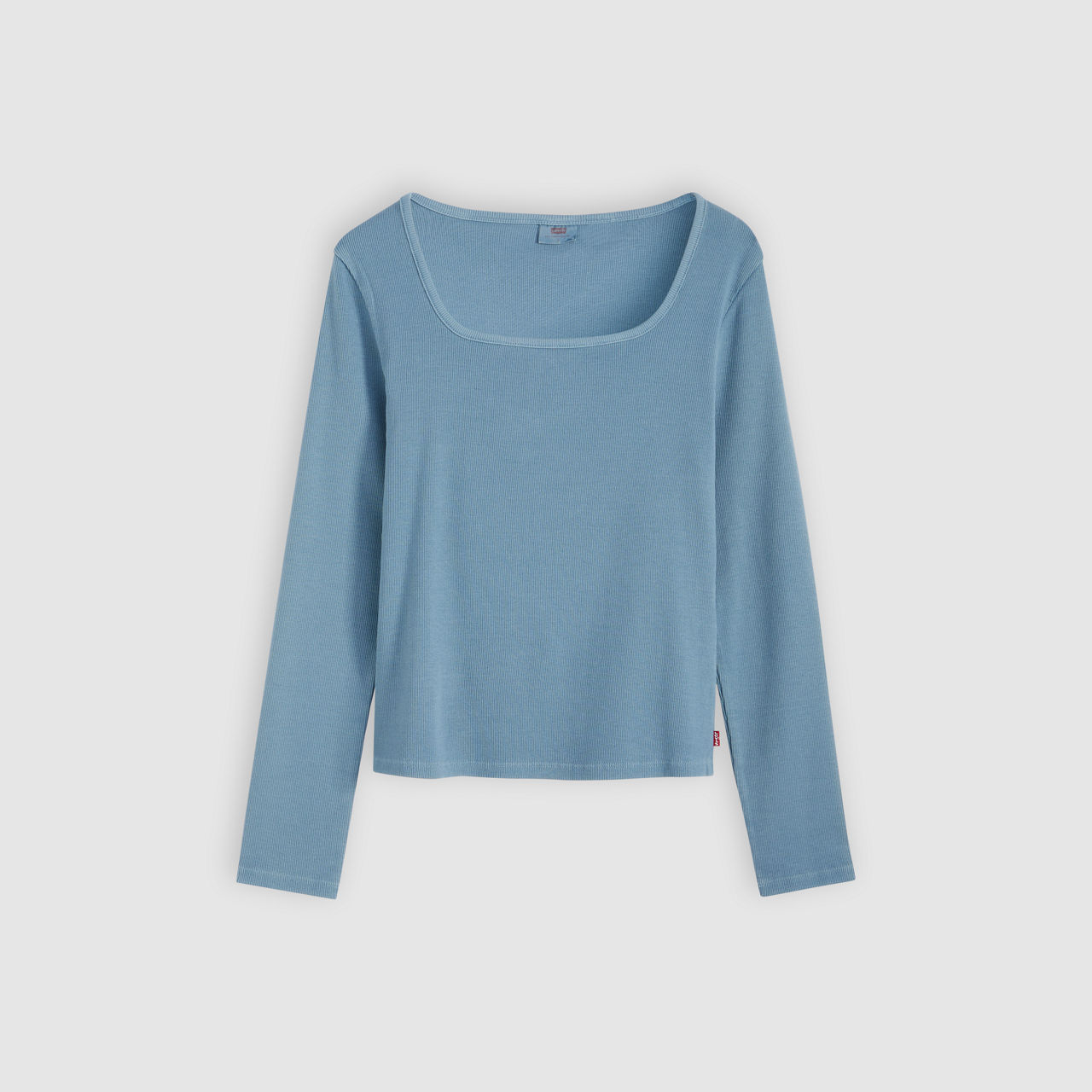 Garment Dye Essential Square Neck Long-Sleeve Tee 5