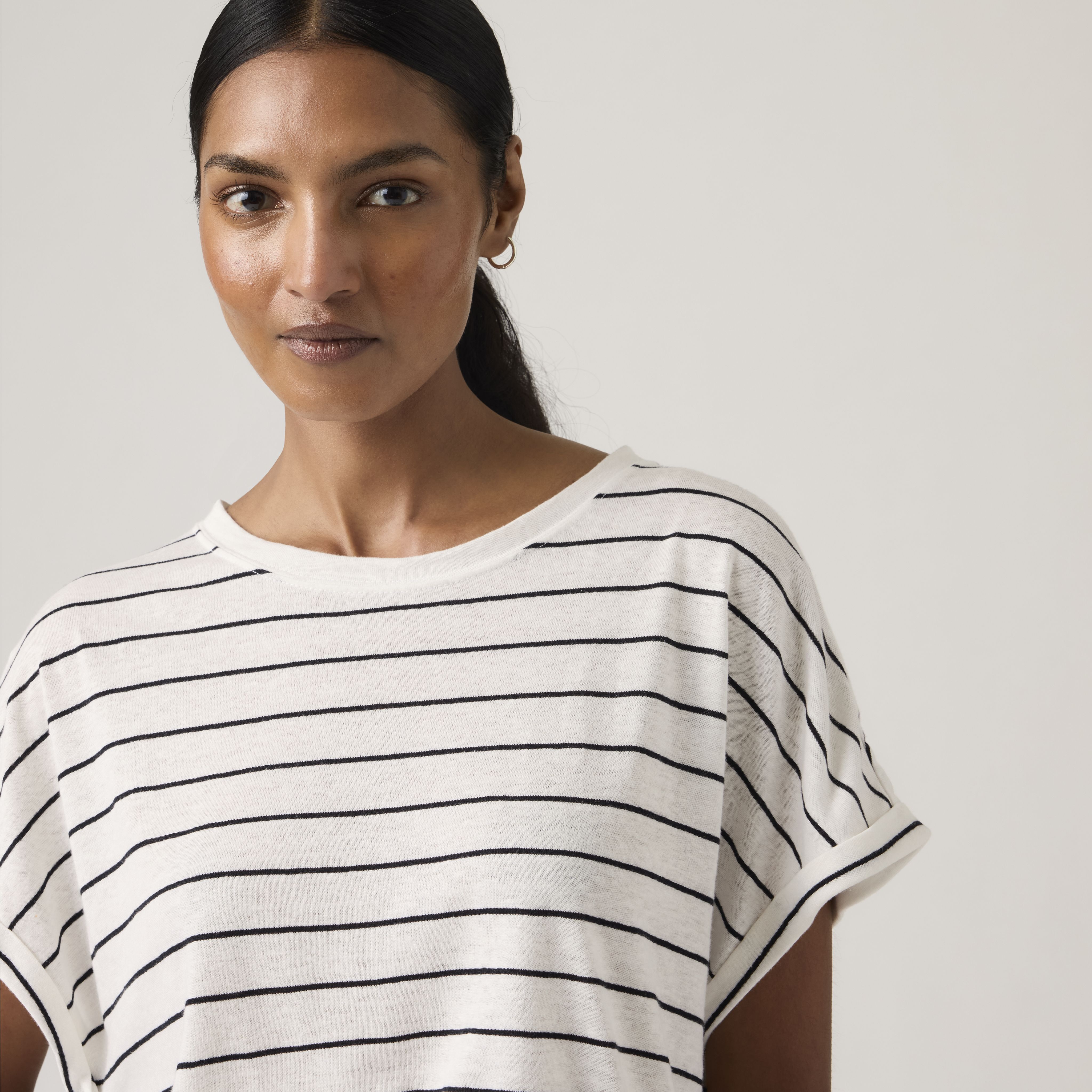 Lori Linen Dolman Tee 2